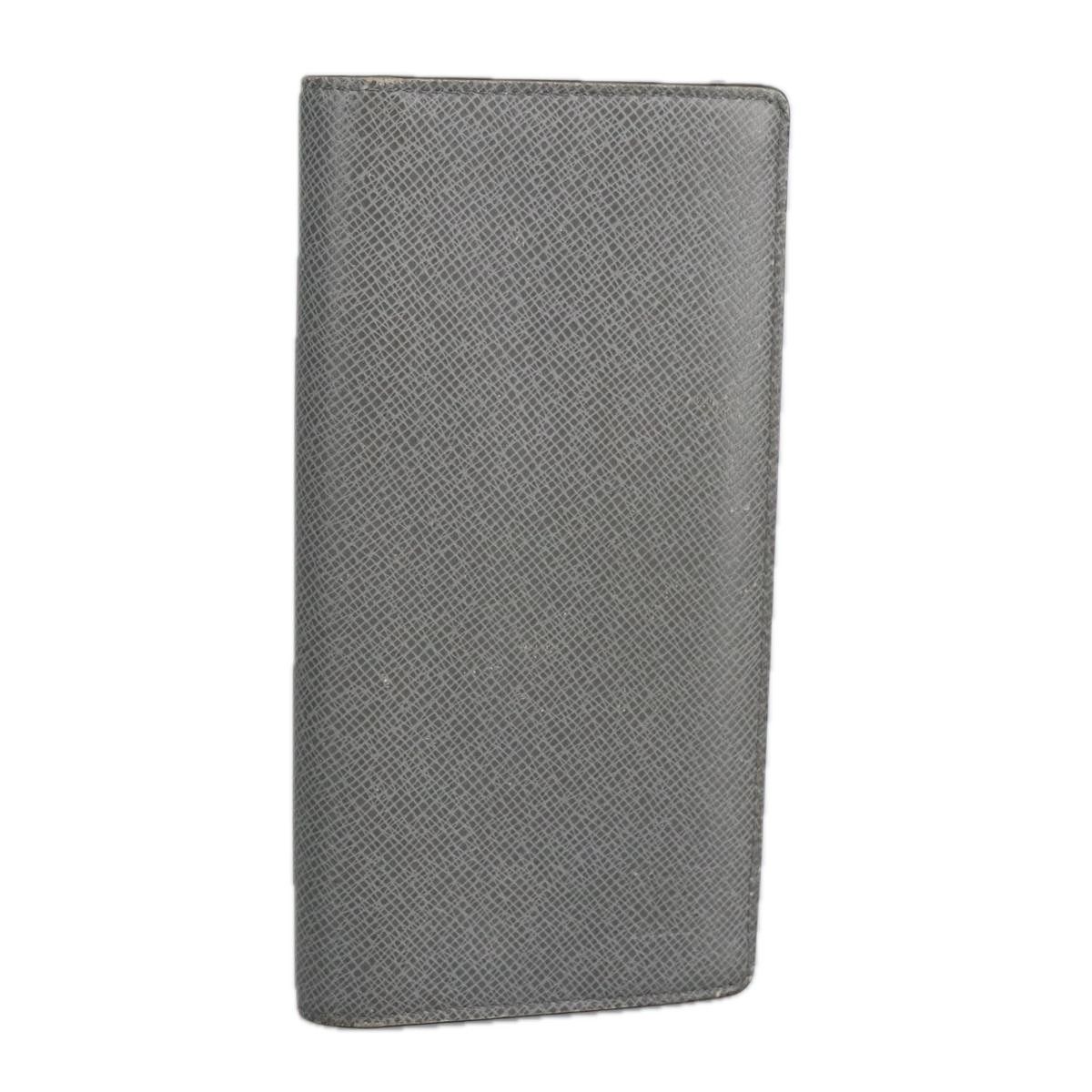 Louis Vuitton Brazza Grey Leather Wallet (Pre-Owned) Size ONE SIZE - 1 Thumbnail