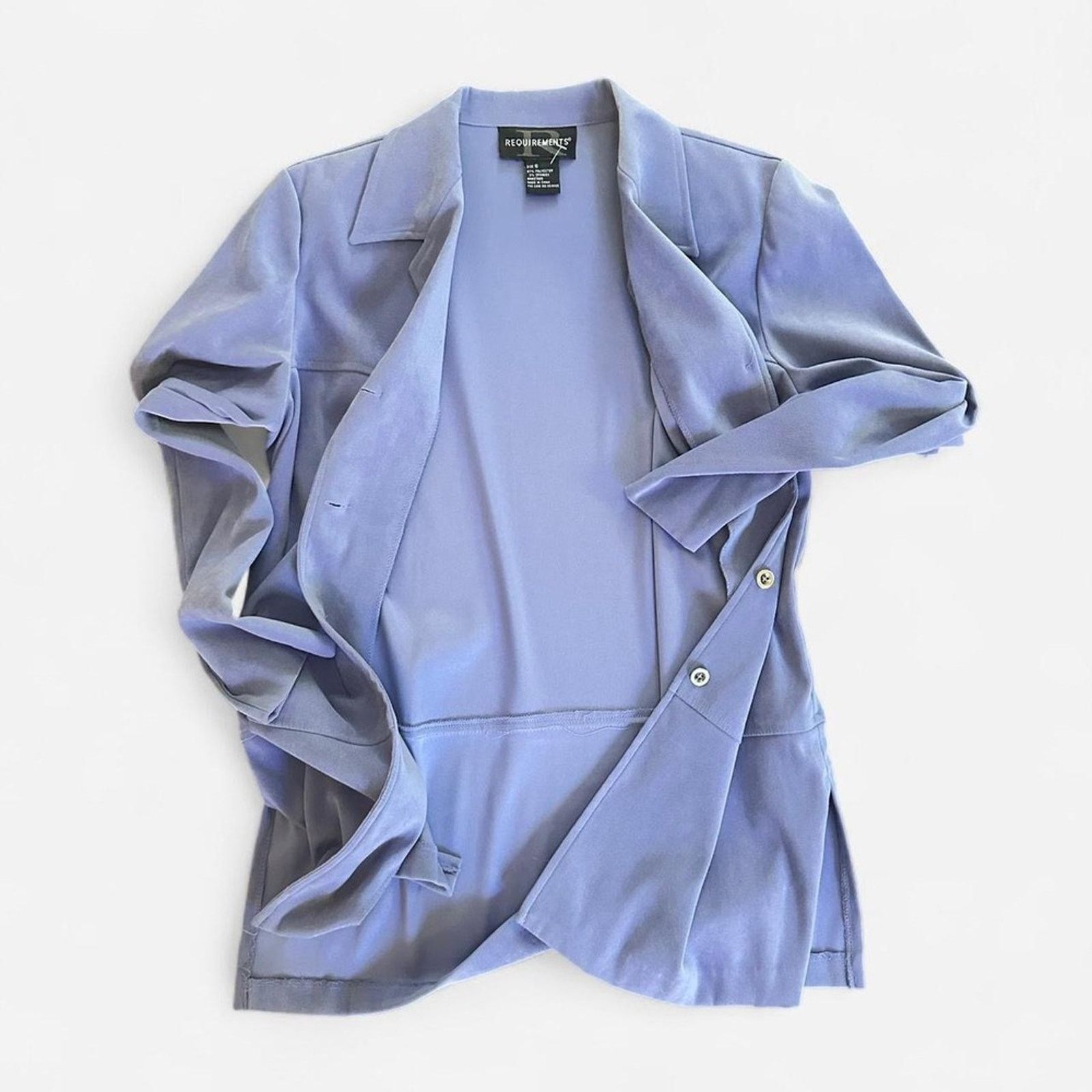 Other lightweight oversized blazer women small blue purple Size S / US 4 / IT 40 - 7 Thumbnail