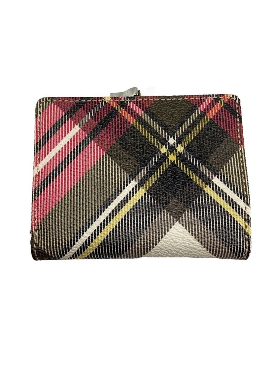 Vivienne Westwood Plaid Orb Leather Wallet Size ONE SIZE - 2 Thumbnail