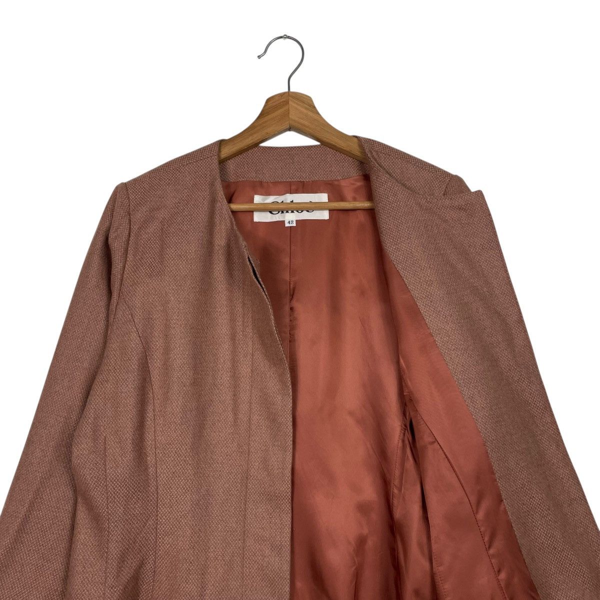 Chloe Chloe Wool Women Jacket Size M / US 6-8 / IT 42-44 - 10 Thumbnail