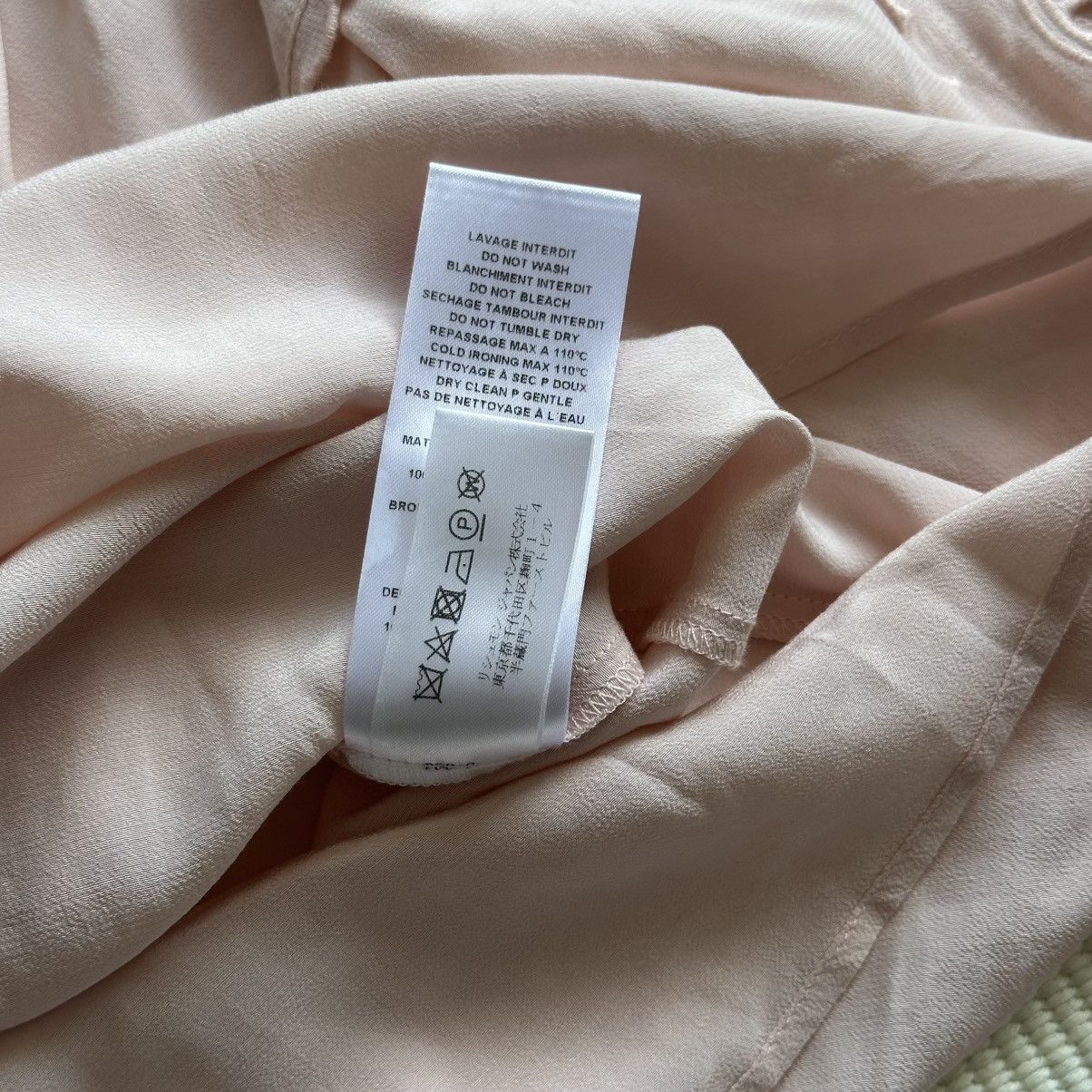 See by Chloe See by Chloe Frill High Neck Ruffled Blouse in Smoky Pink Size XS / US 0-2 / IT 36-38 - 7 Thumbnail