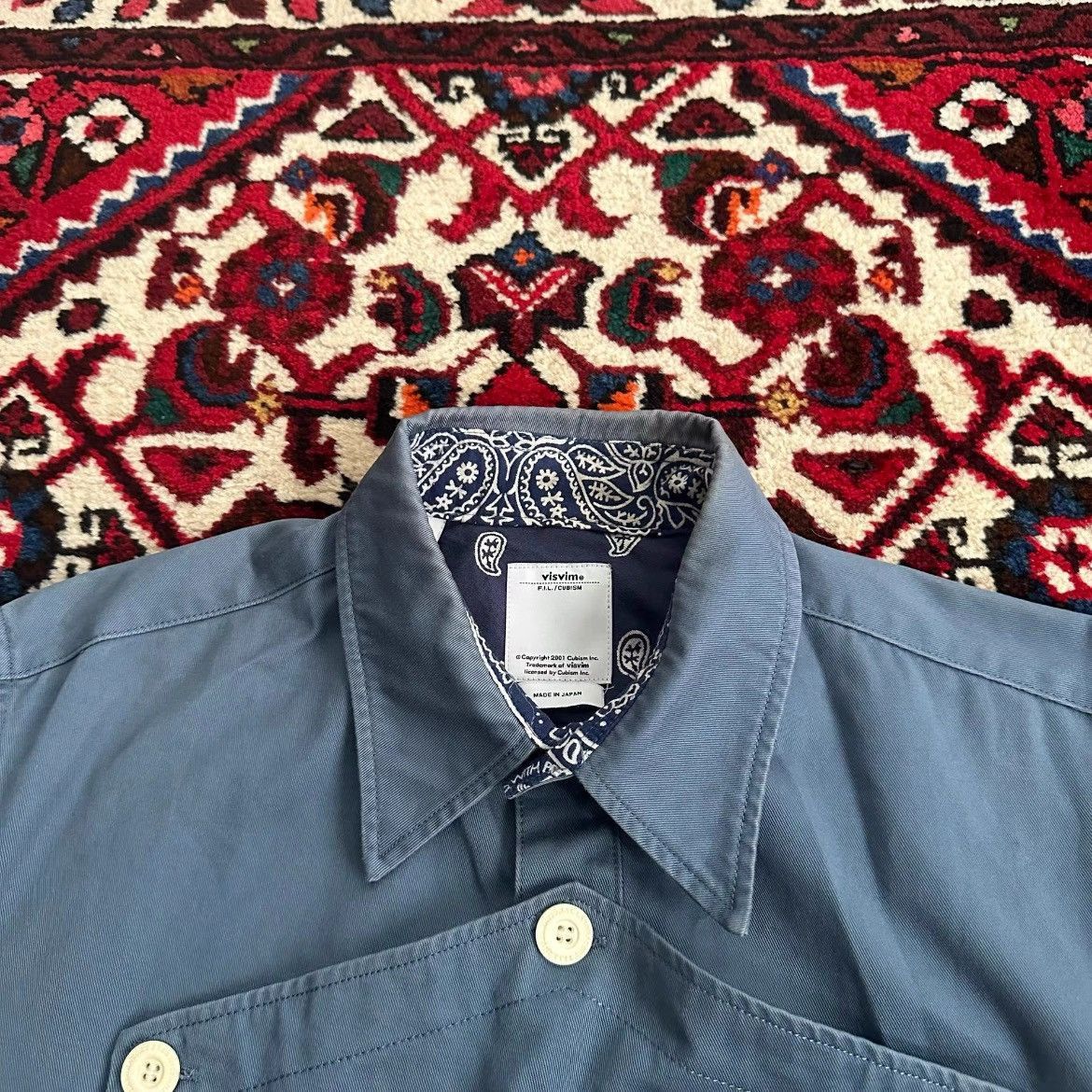 Visvim Sz 1 Visvim 11AW Gize Patches Light Shirt Jacket Size US S / EU 44-46 / 1 - 3 Thumbnail