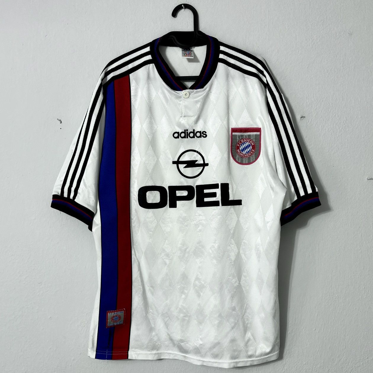 Adidas × Vintage 1995 1996 FC Bayern Munich Adidas Away Vintage Soccer Jersey Size US XL / EU 56 / 4 - 3 Thumbnail