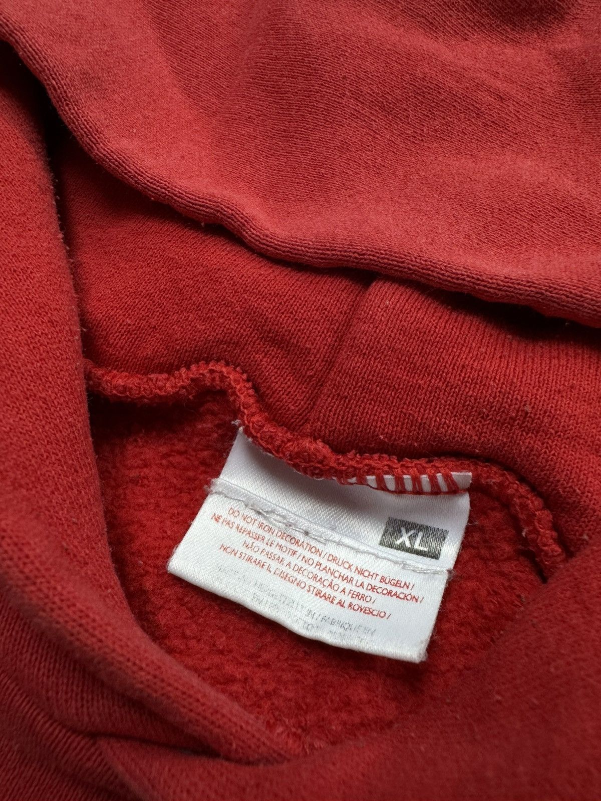 AC/DC × Vintage Acdc Vintage Hoodie XL Red Fotl grey band Size US XL / EU 56 / 4 - 4 Thumbnail