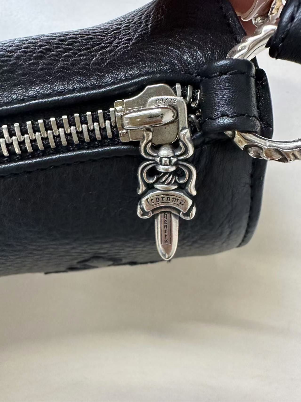 Chrome Hearts Chrome Hearts Black Triple Cross Patch Mini Handbag Size ONE SIZE - 6 Thumbnail