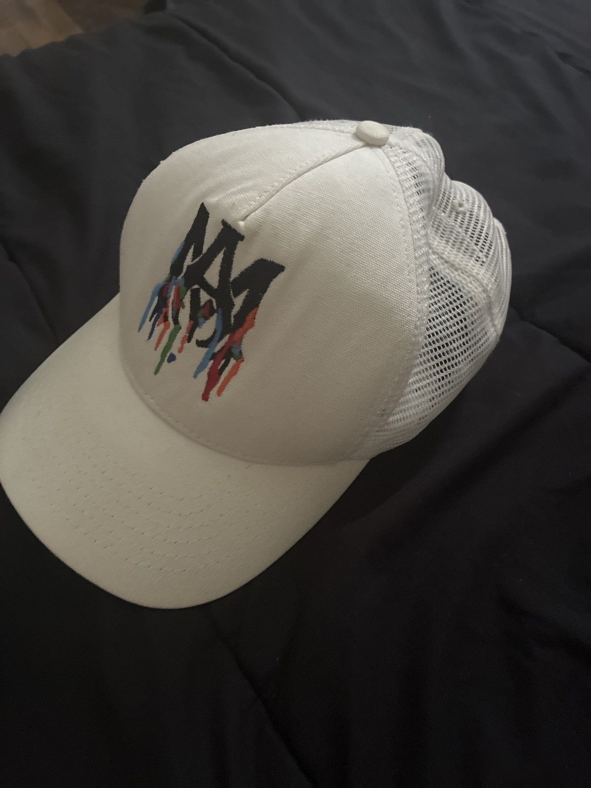 Amiri Amiri Embroidered Paint Drip Logo Hat Size ONE SIZE - 2 Thumbnail