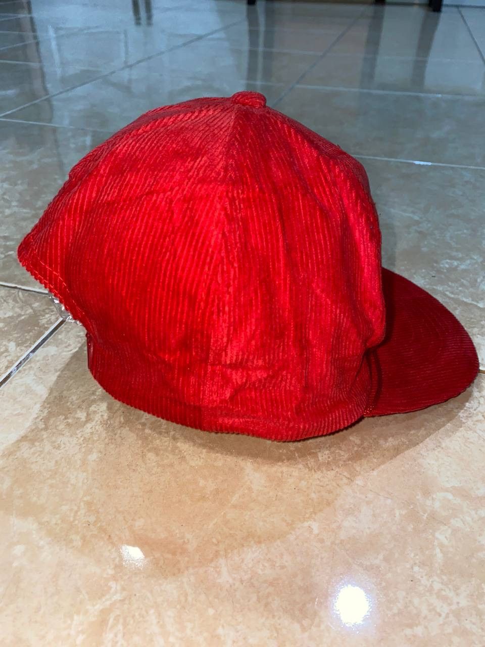 Vintage Vintage 80s Exxon Corduroy Hats Size ONE SIZE - 5 Thumbnail