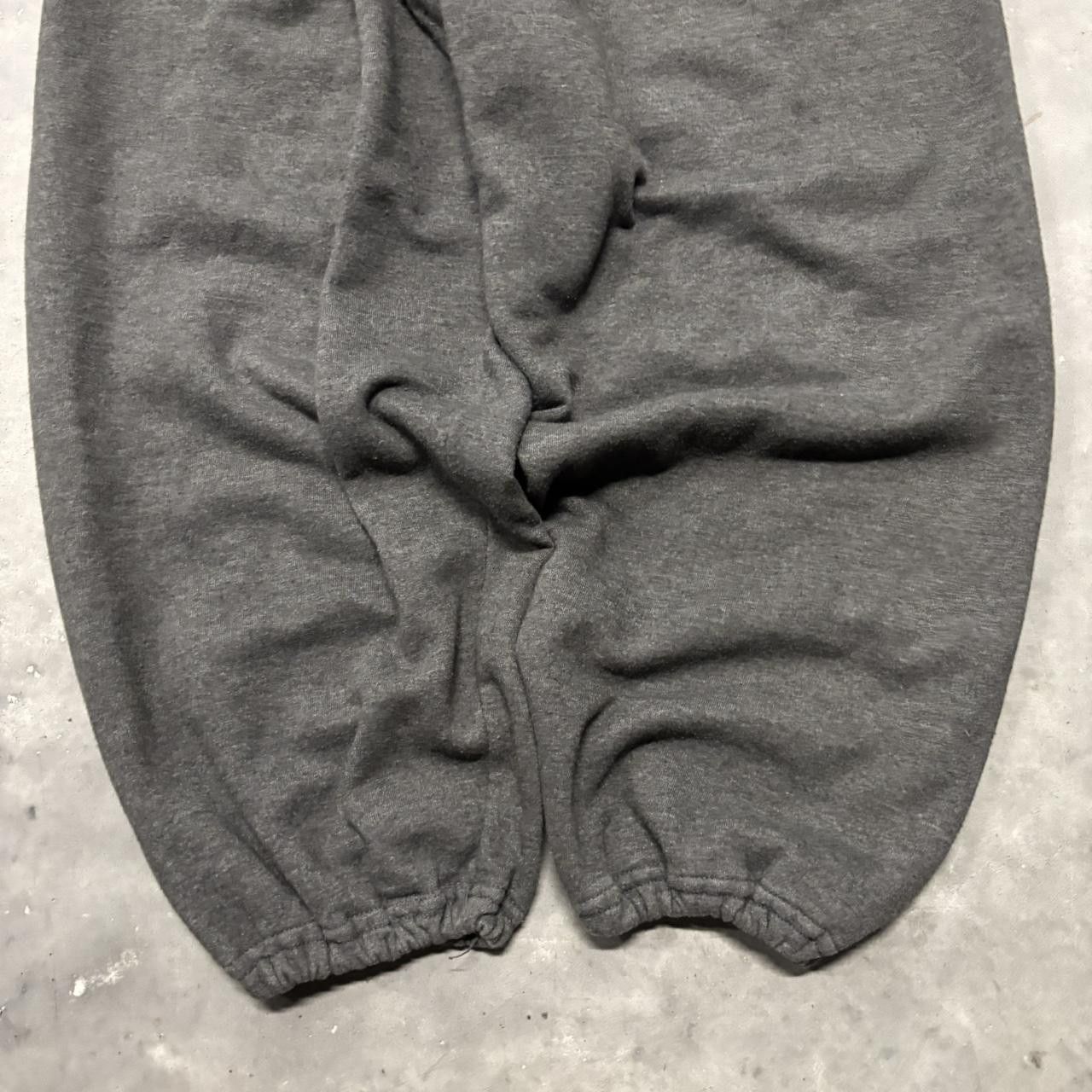 Japanese Brand × Vintage Crazy Vintage Y2K/2000s Baggy Dark Grey Streetwear Skater Comfy Essential Sweatpants! Size US 32 / EU 48 - 5 Thumbnail