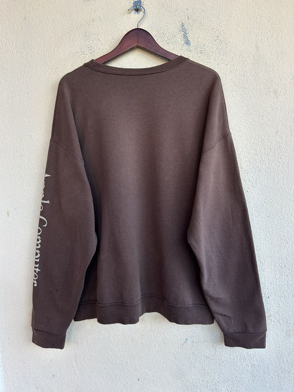 Apple FOTL Apple Computer Co Sunfaded Brown Sweatshirt Size US XL / EU 56 / 4 - 3 Thumbnail