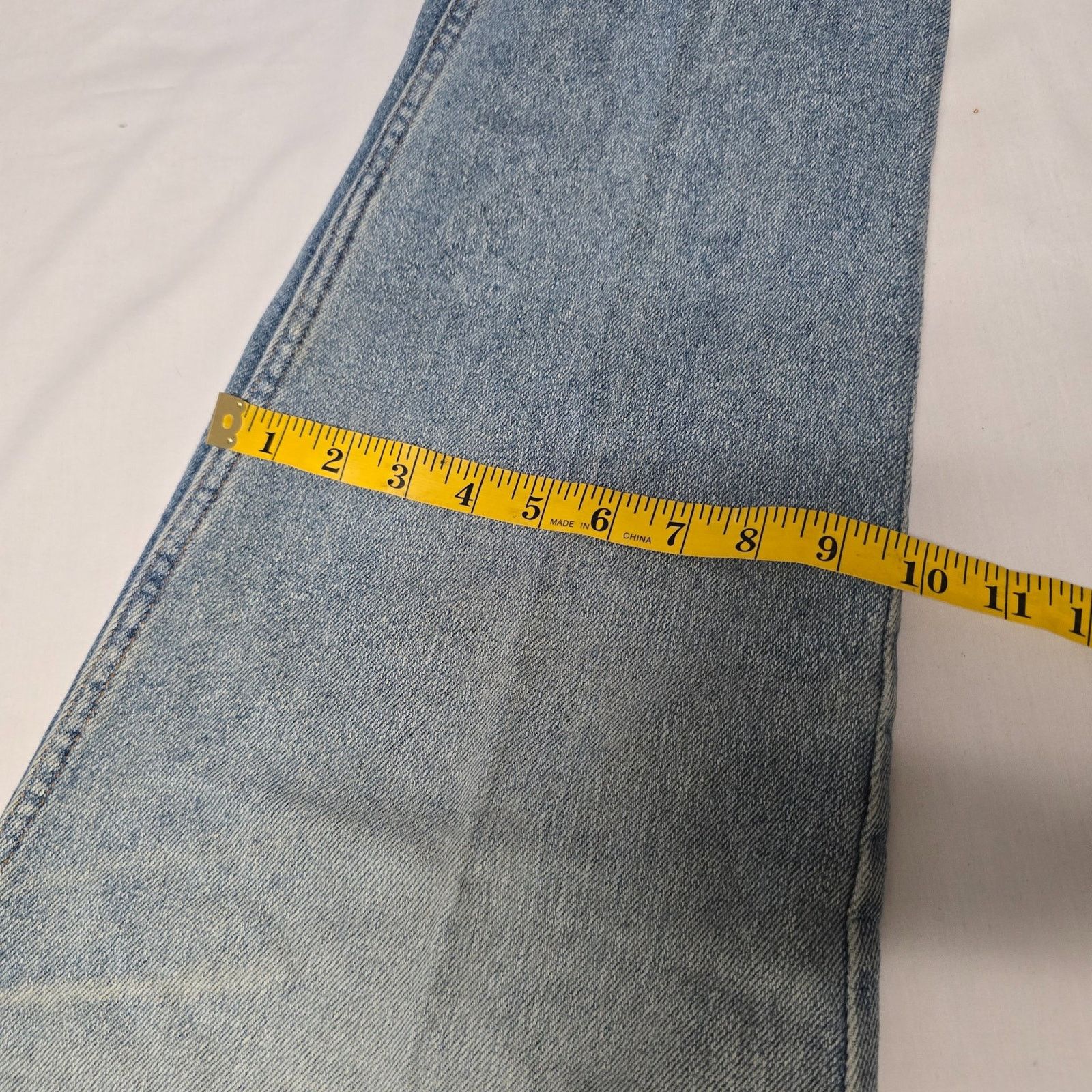 Levi's Levis 540 Flex Denim Jeans Mens 42x30 Light Wash Relaxed Fit Size US 42 / EU 58 - 15 Thumbnail