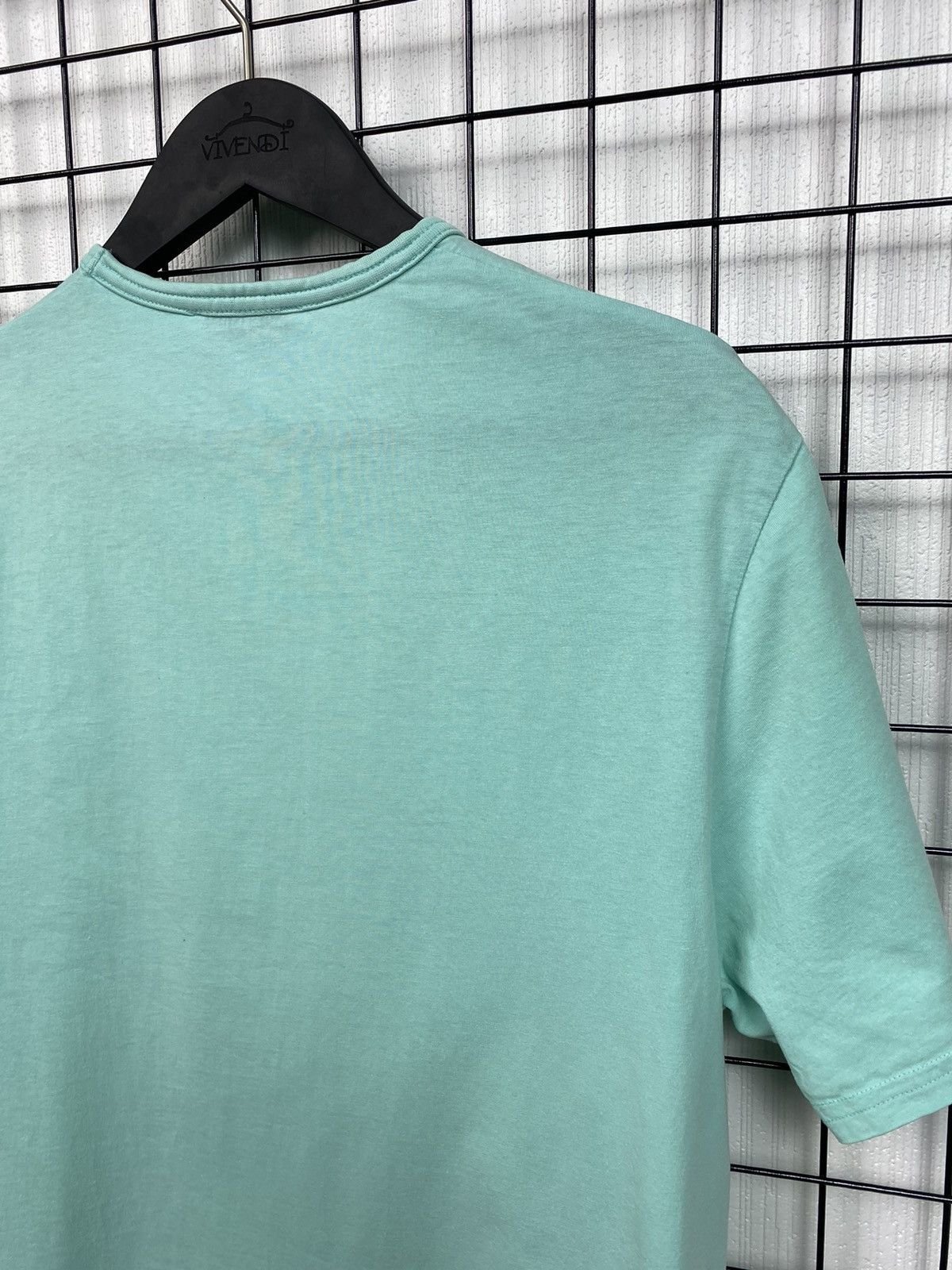 Yves Saint Laurent Vintage 90s Yves Saint Laurent YSL T Shirt rare turquoise Size US L / EU 52-54 / 3 - 15 Thumbnail