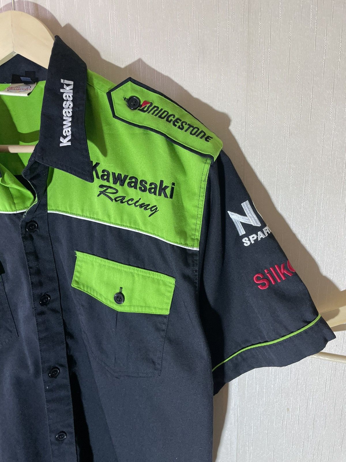 Vintage Kawasaki vintage racing shirt 90s Size US M / EU 48-50 / 2 - 3 Thumbnail