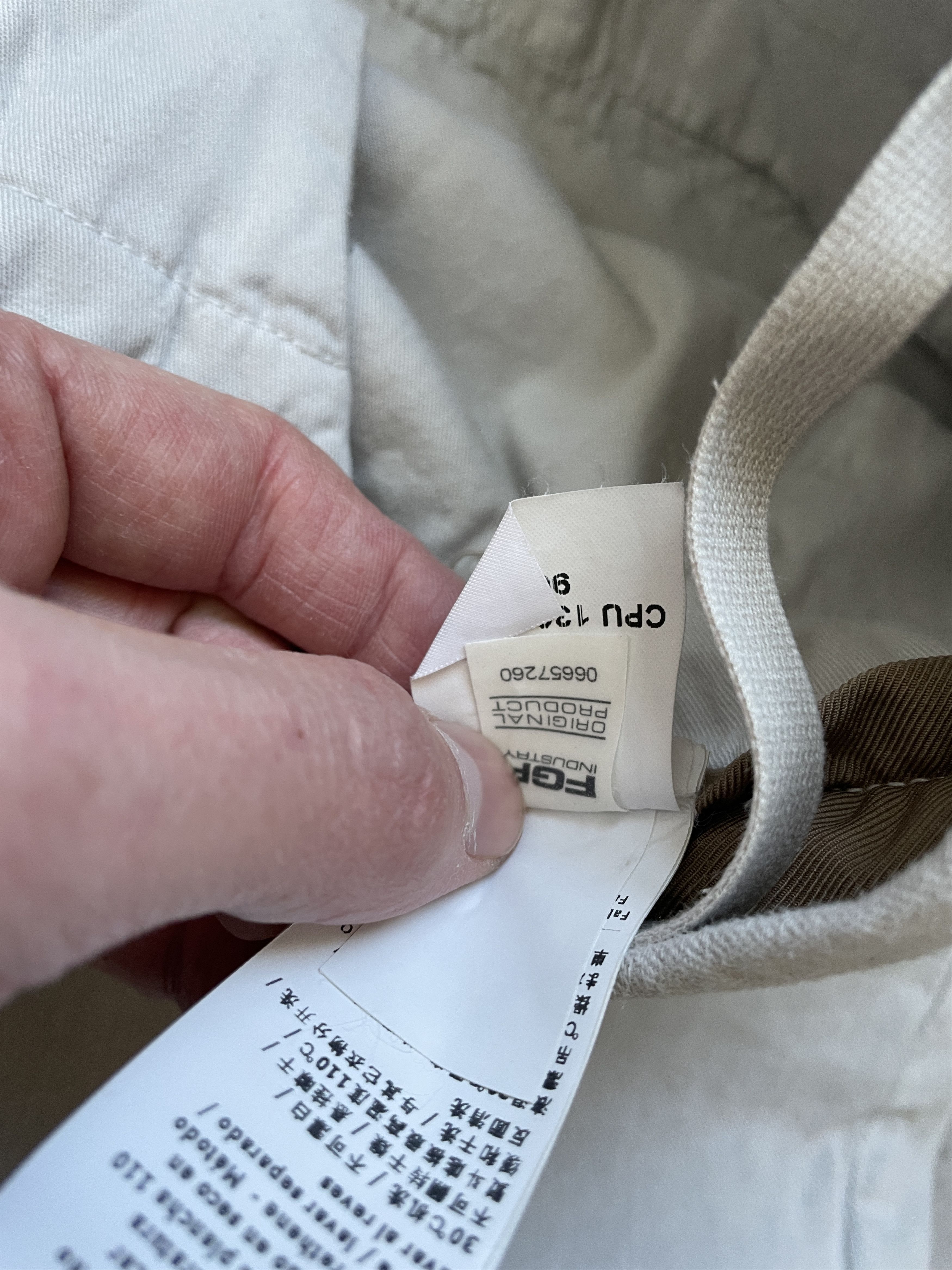 C.P. Company CREAM STONE ISLAND CP COMPANY LINEN LIGHT WEIGHT CHINO Size US 32 / EU 48 - 7 Thumbnail