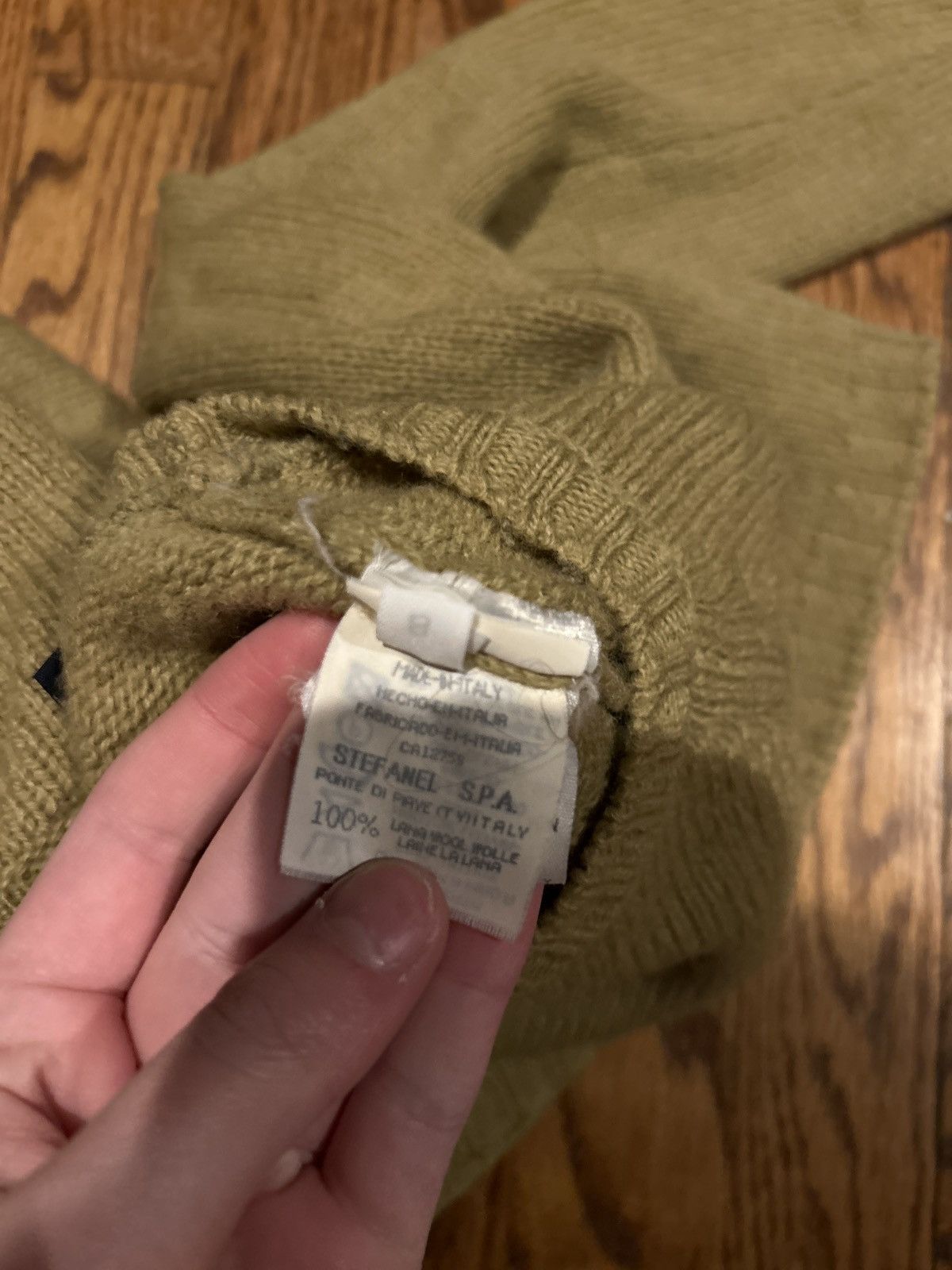 Vintage Stefanel wool sweater Size S / US 4 / IT 40 - 2 Thumbnail