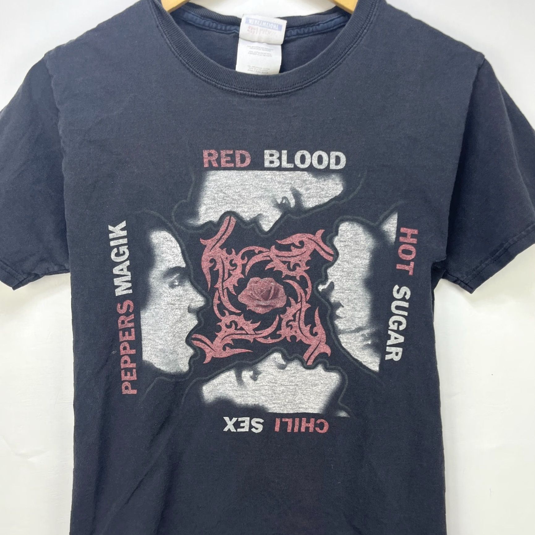 Sugar VINTAGE Red Hot Chili Peppers Blood Sugar Sex Magik T-Shirt S Mens Black Size US S / EU 44-46 / 1 - 2 Thumbnail