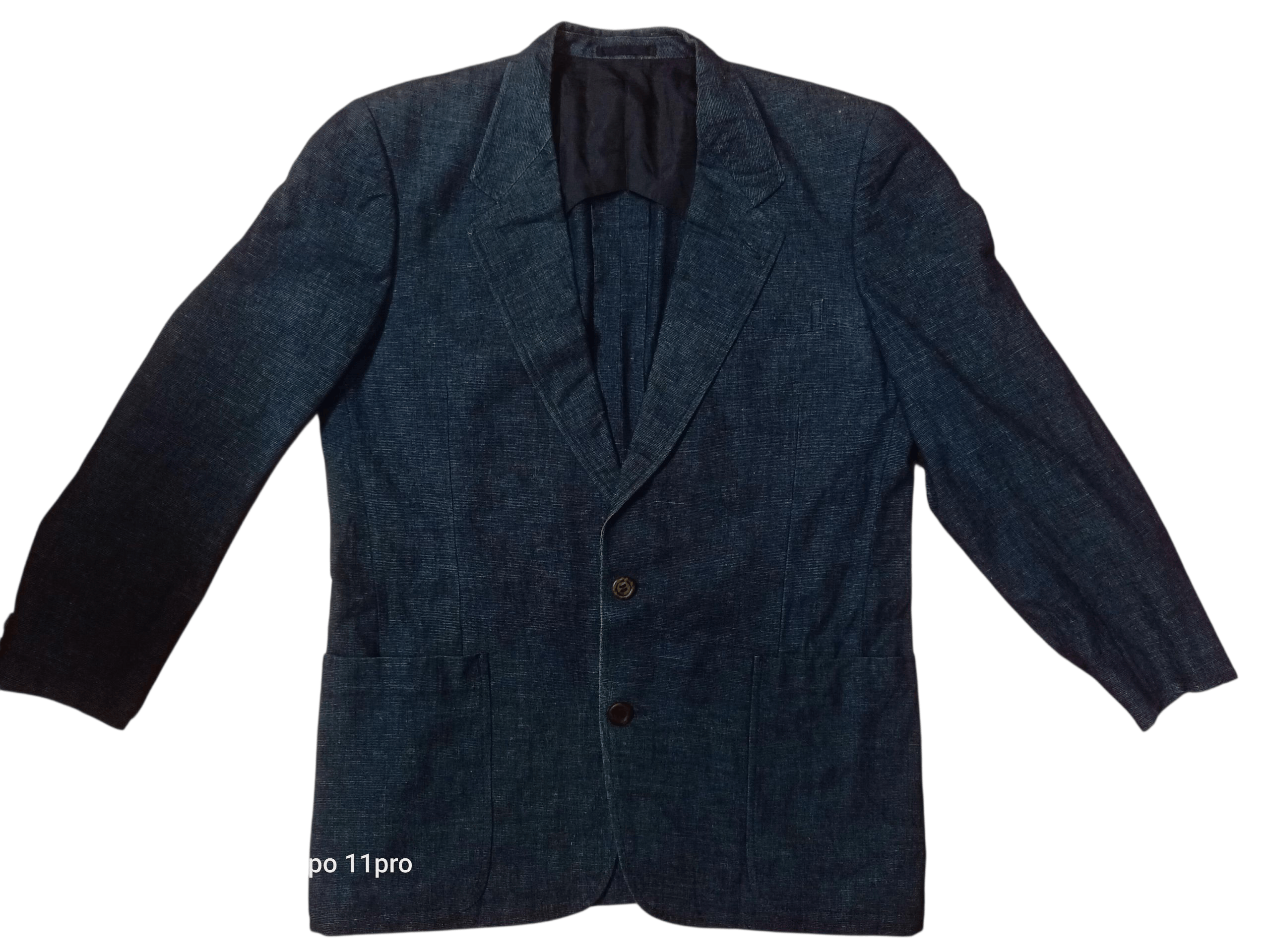 Japanese Brand Sasakura Genisho Blazers Denim Fabric Size 40R - 1 Thumbnail