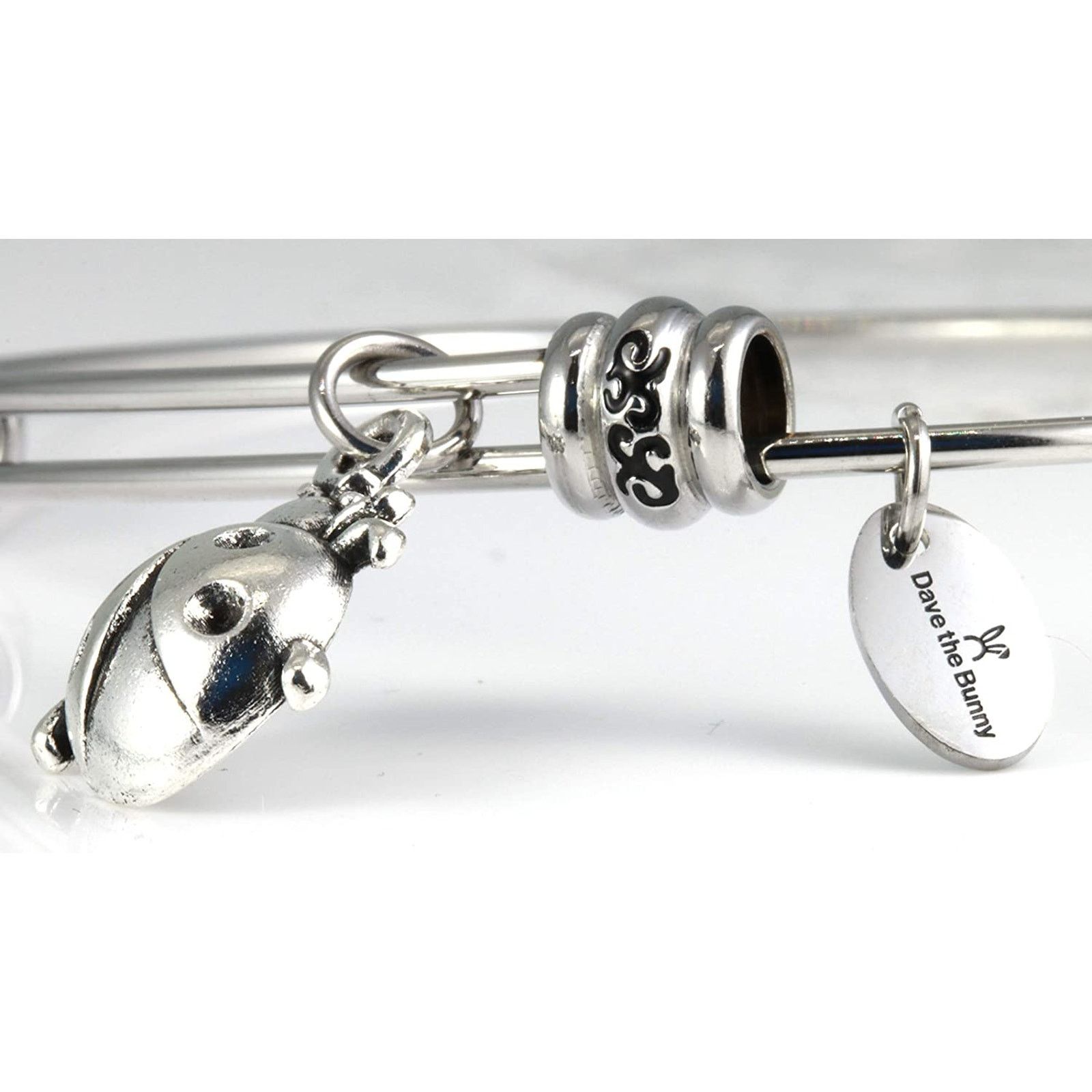 & Other Stories Lady Bug Bracelet - Ladybugs Jewelry Stainless Steel Size ONE SIZE - 5 Thumbnail