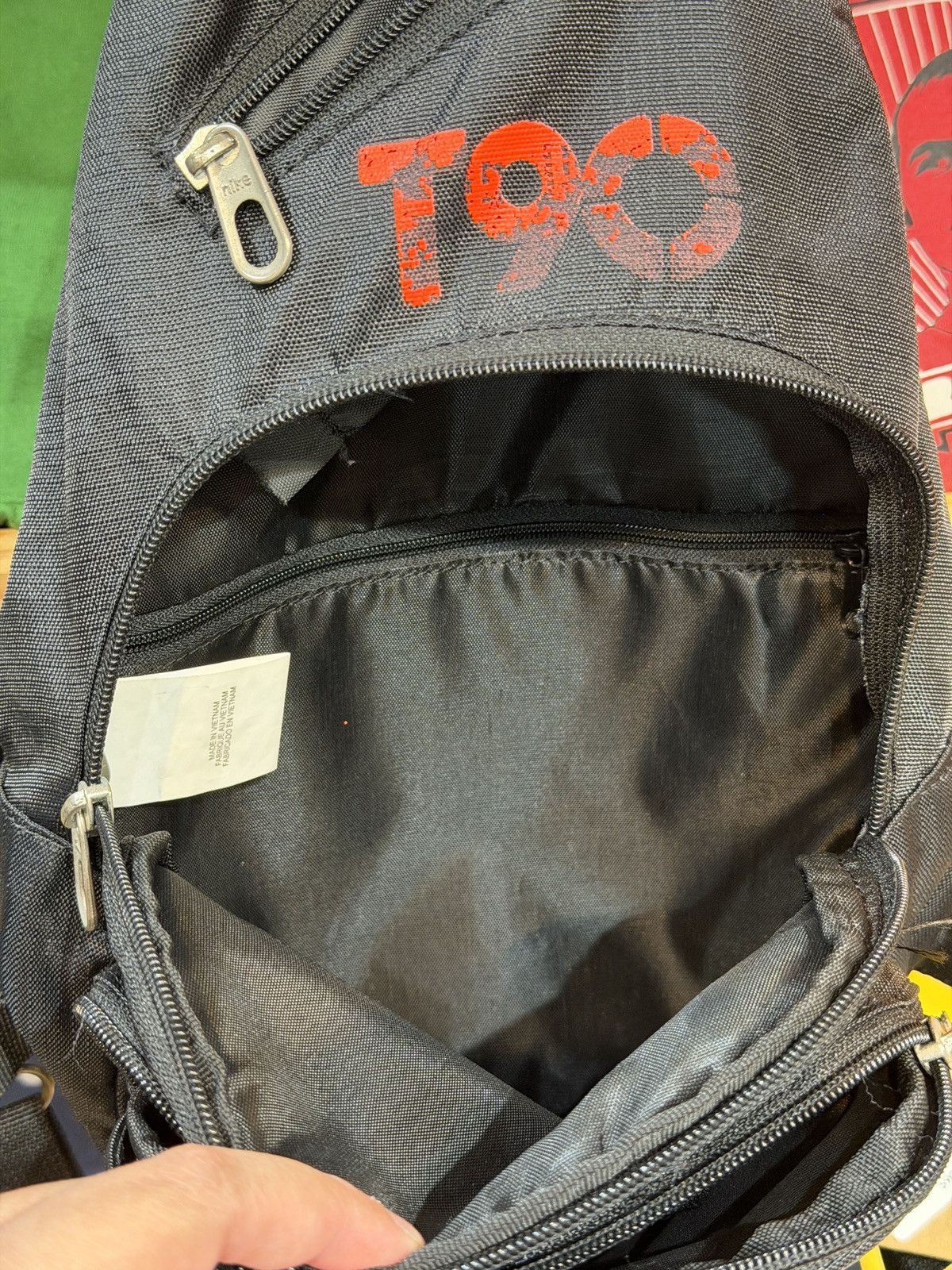Nike Vintage Nike Total 90 Back Sling bag Size ONE SIZE - 8 Thumbnail