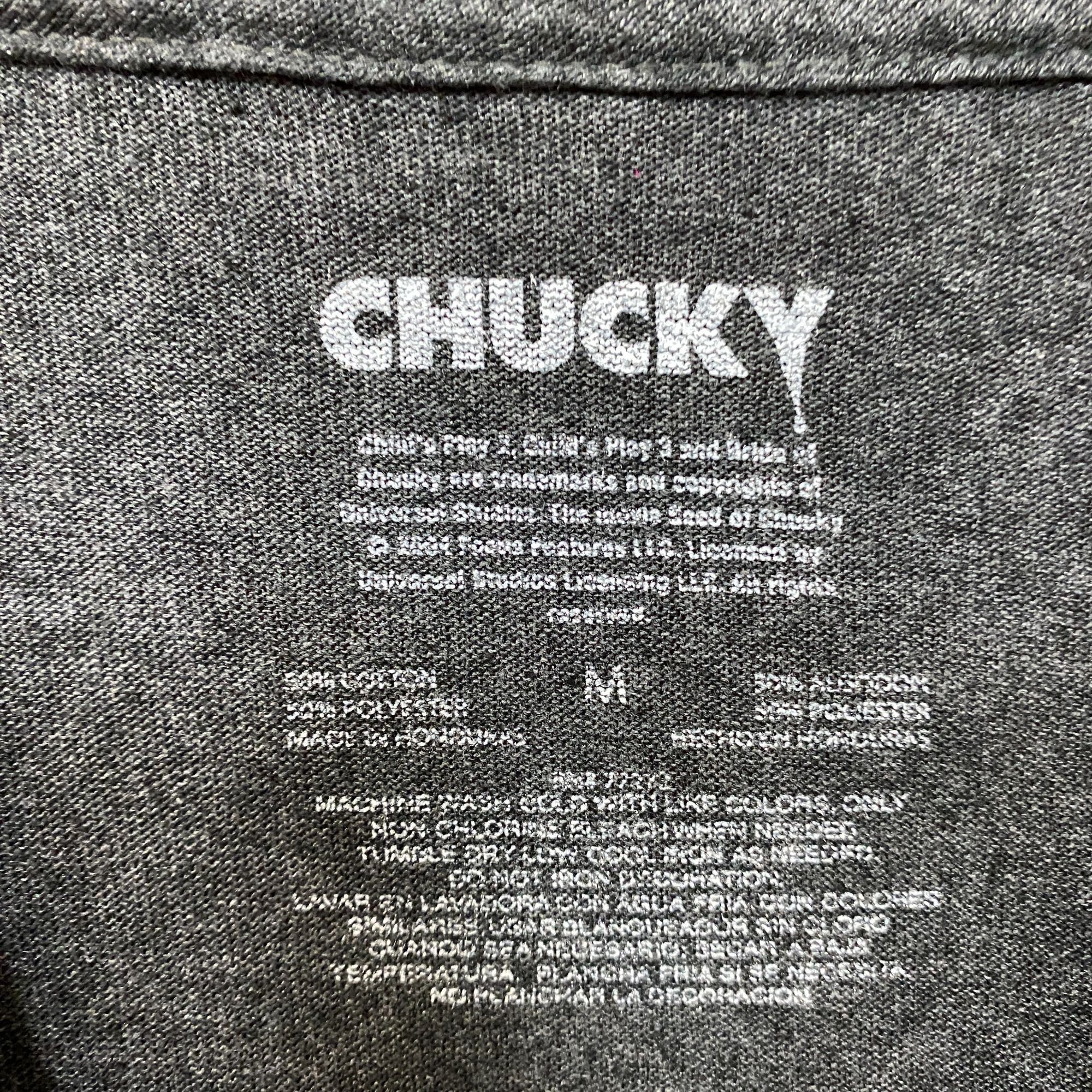 Other Chucky Wanna Play Graphic Design Gray T-Shirt Medium Size US M / EU 48-50 / 2 - 4 Thumbnail