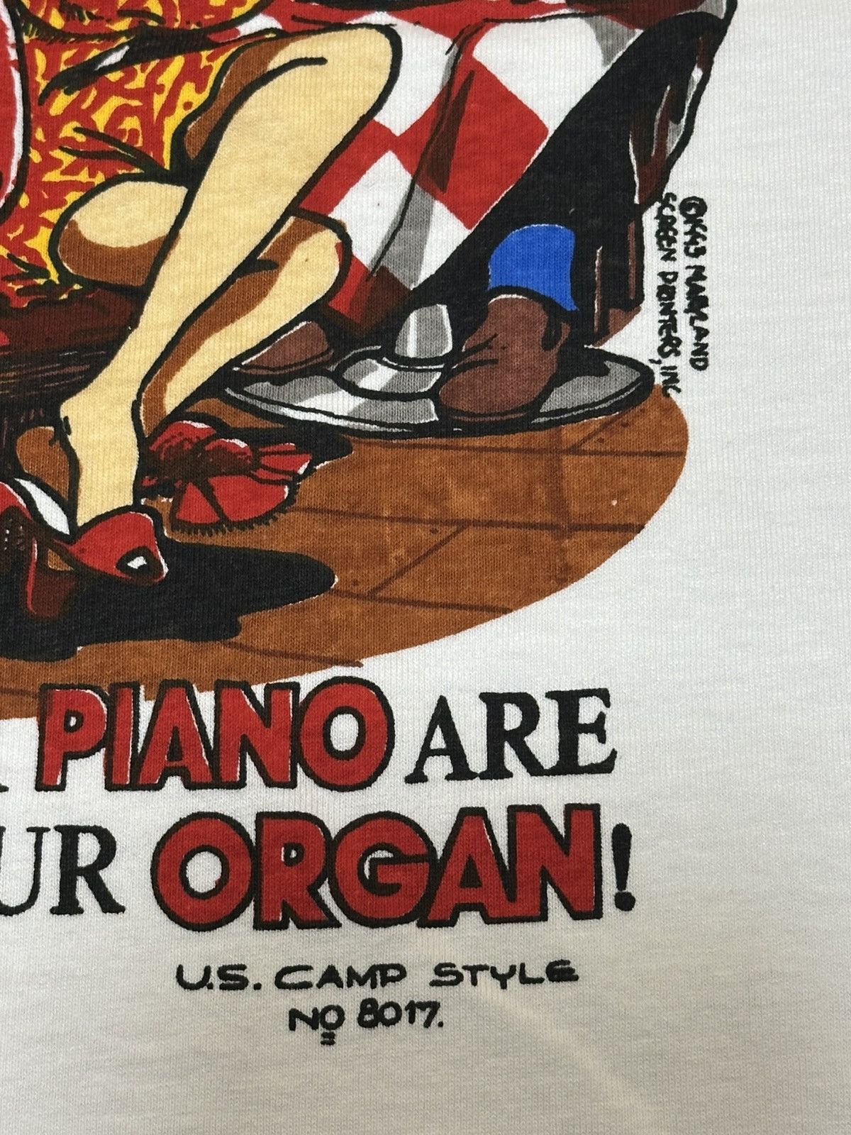Big John vintage Big Johnson "Life Rafts" t-shirt. Size US L / EU 52-54 / 3 - 7 Thumbnail