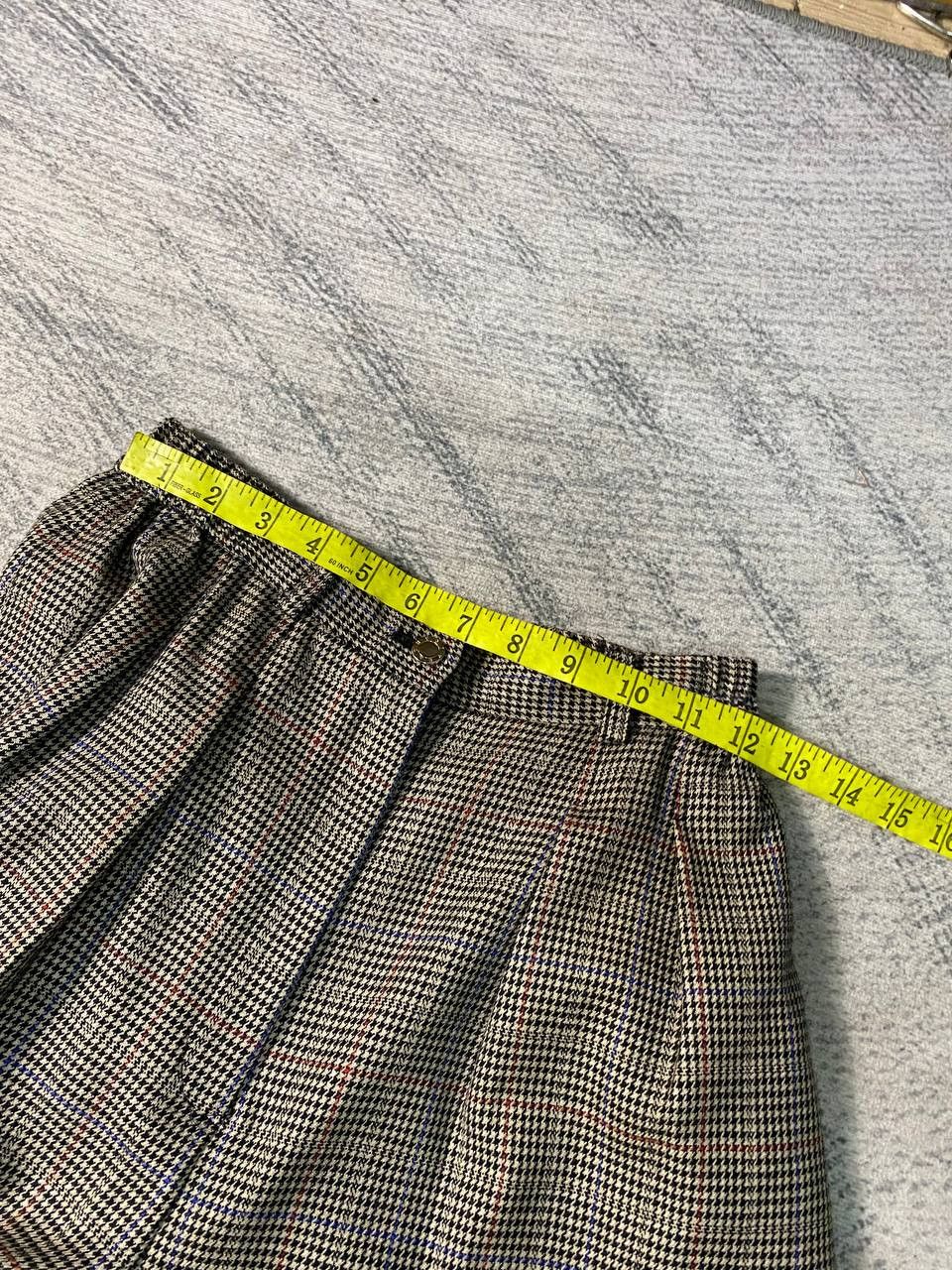 Givenchy × Vintage Vintage Givenchy Play Houndstooth High Waist Wide Leg Short Size 28" / US 6 / IT 42 - 12 Thumbnail