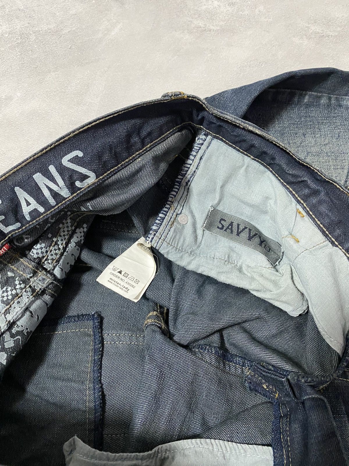 Hysteric Glamour Vintage 90s Jeans Pants SAVVY Revival Breaker Rock N Roll Size US 31 - 12 Thumbnail