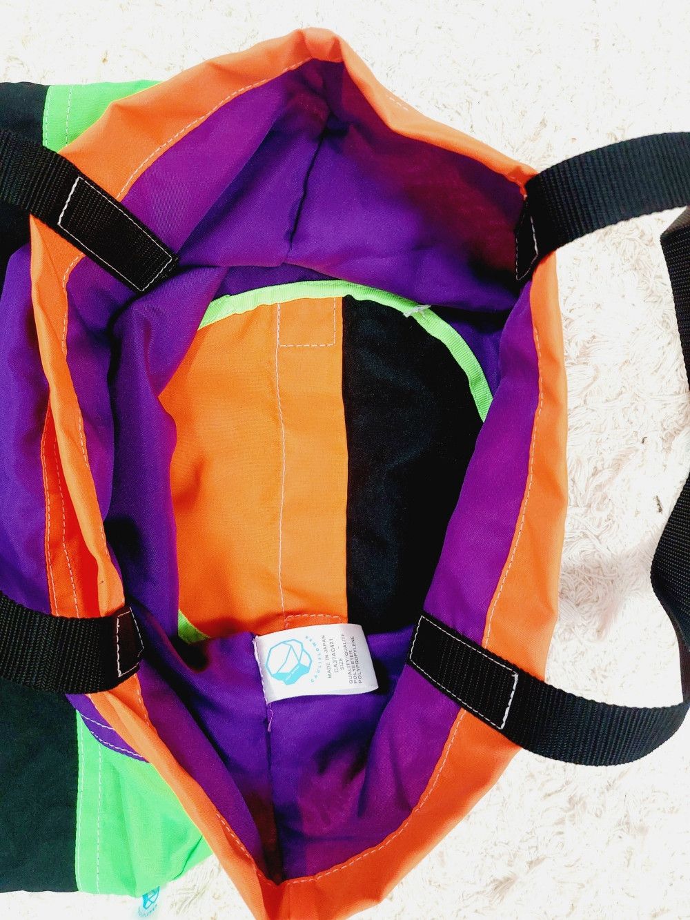 Pleats Please Issey Miyake Issey Miyake Pleats Cauliflower Neon Reversible Shoulder Bag Size ONE SIZE - 8 Thumbnail