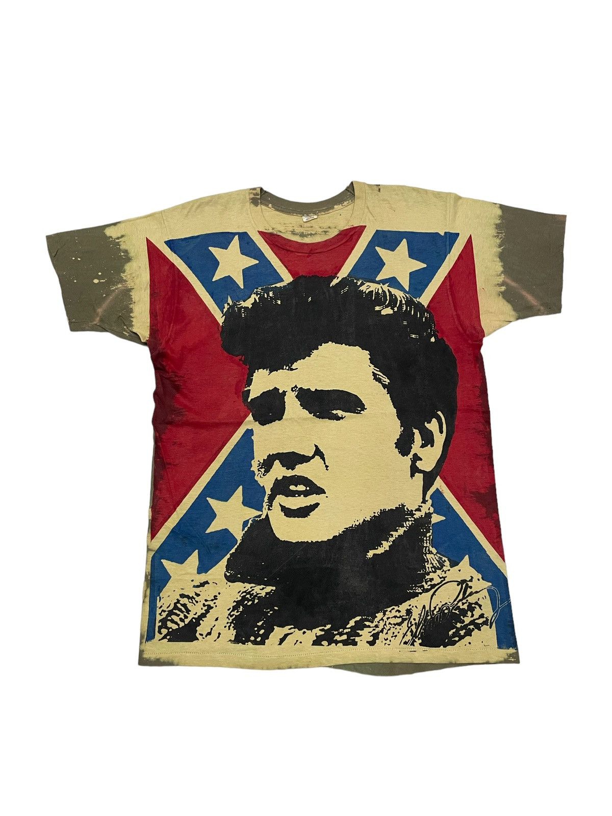 Band Tees VeryRare Vintage 80/90s Elvis Presley Mosquitohead Tees Size US L / EU 52-54 / 3 - 1 Thumbnail