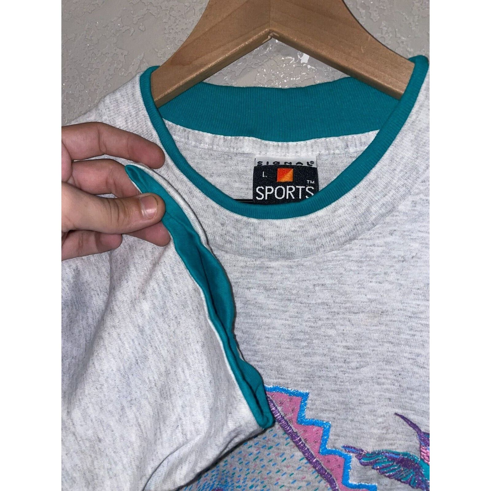 Signal Sport Vintage Grand Canyon North Rim Shirt Gray Graphic Tee VTG L Size US L / EU 52-54 / 3 - 8 Thumbnail
