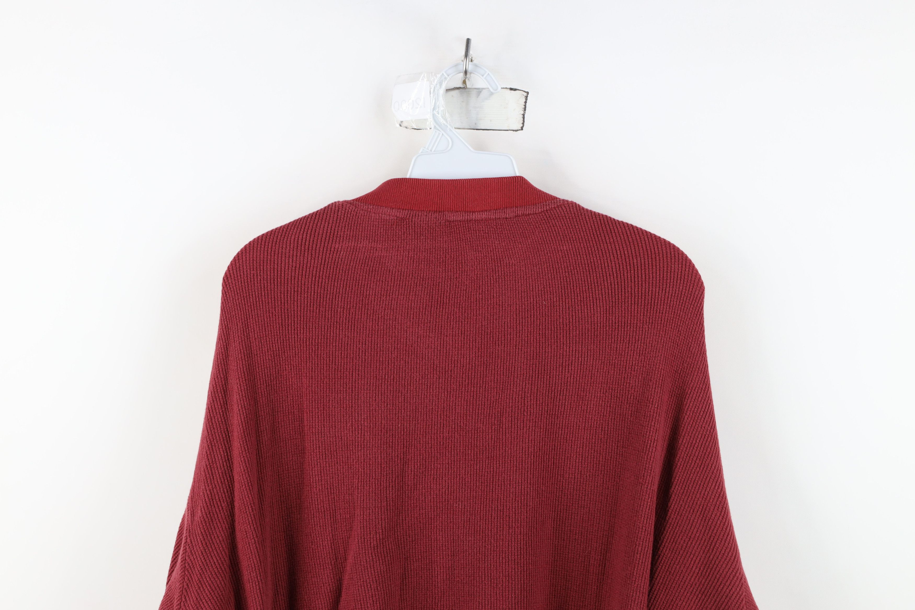 Woolrich Woolen Mills Vintage 90s Woolrich Thermal Waffle Knit Long Sleeve T-Shirt Size US XXL / EU 58 / 5 - 12 Thumbnail