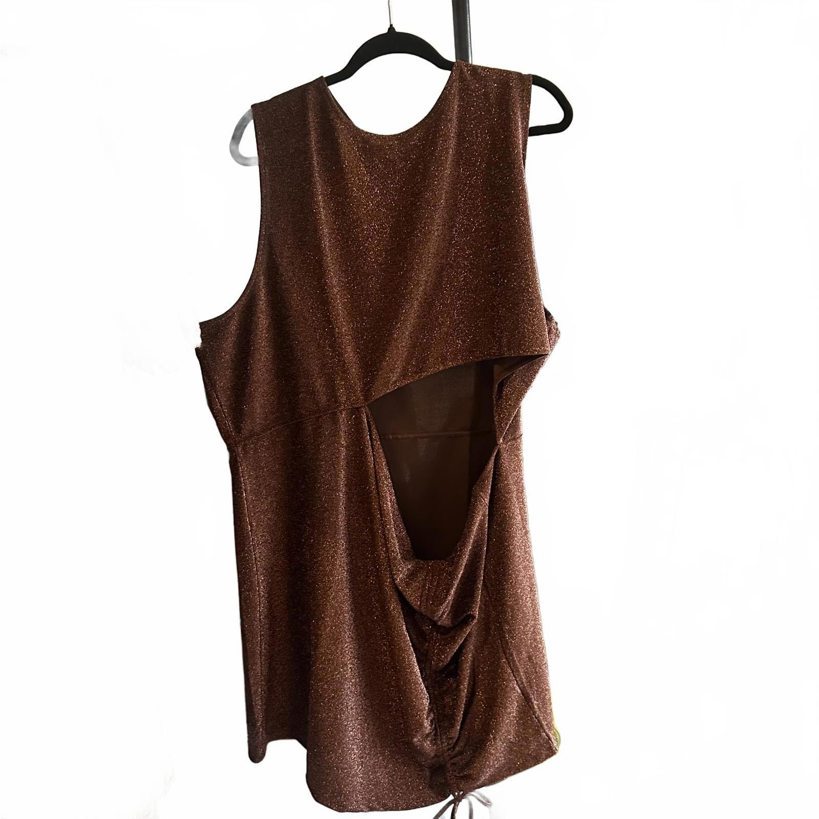 H&M Stylish H&M Divided Ruched dress with side cut out Size 4XL Size 4XL / US 24-26 - 1 Thumbnail