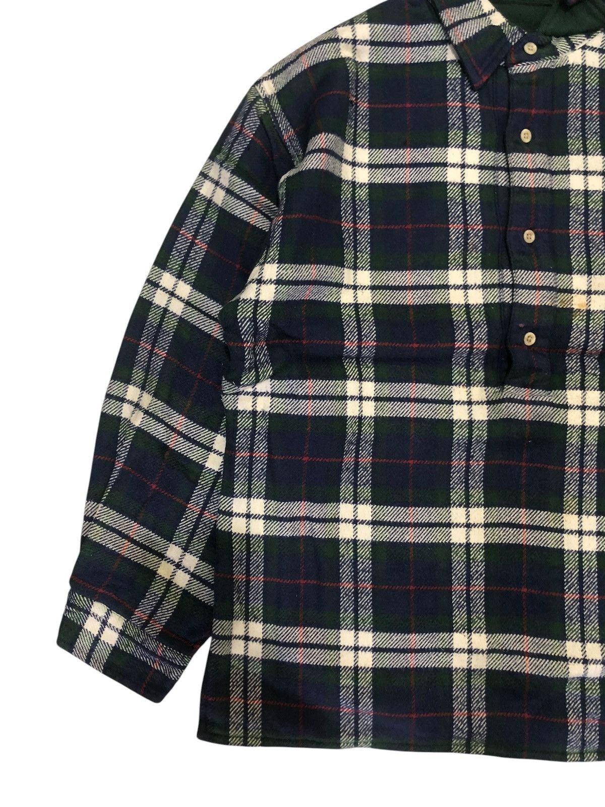 Japanese Brand Vintage LL Bean Plaid Sweater Size US S / EU 44-46 / 1 - 2 Thumbnail