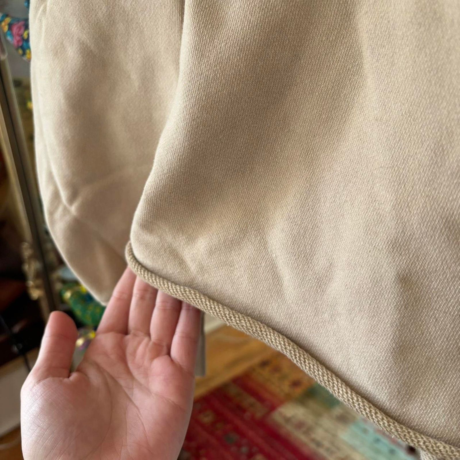 Oak + Fort Oak + Fort Beige Sweatshirt XS Cotton Minimalist Athleisure Size XS / US 0-2 / IT 36-38 - 4 Thumbnail