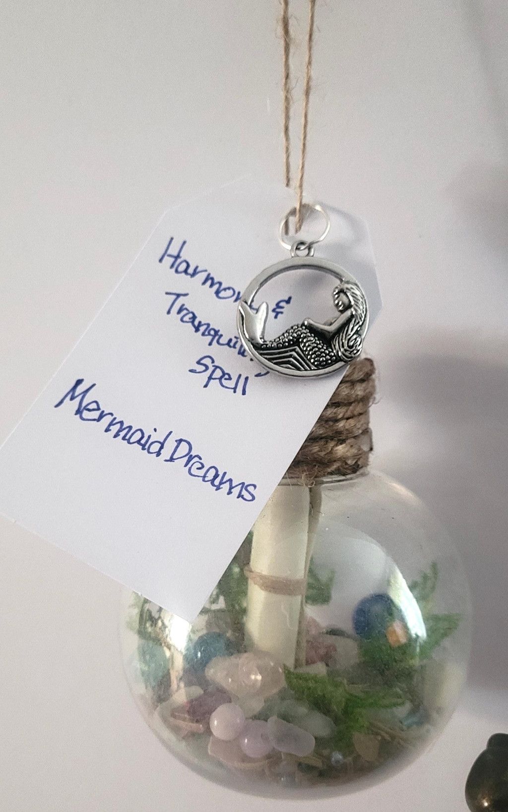 Handmade Witch Ball, Mermaid Dreams Scented Intent Orb – Harmony & Tr Size ONE SIZE - 4 Thumbnail