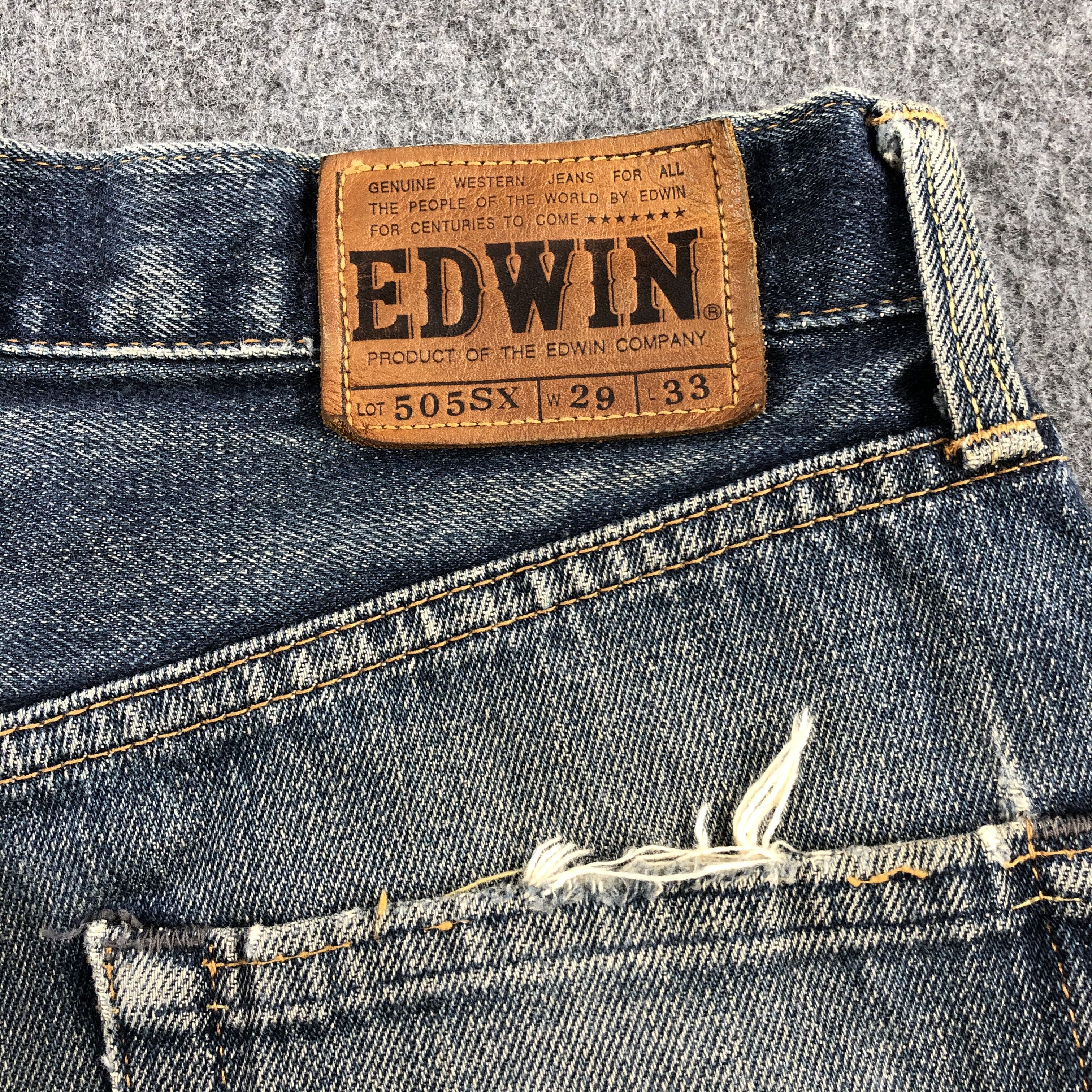 Edwin Vintage Edwin Redline Jeans-J1855 Size US 30 / EU 46 - 5 Thumbnail