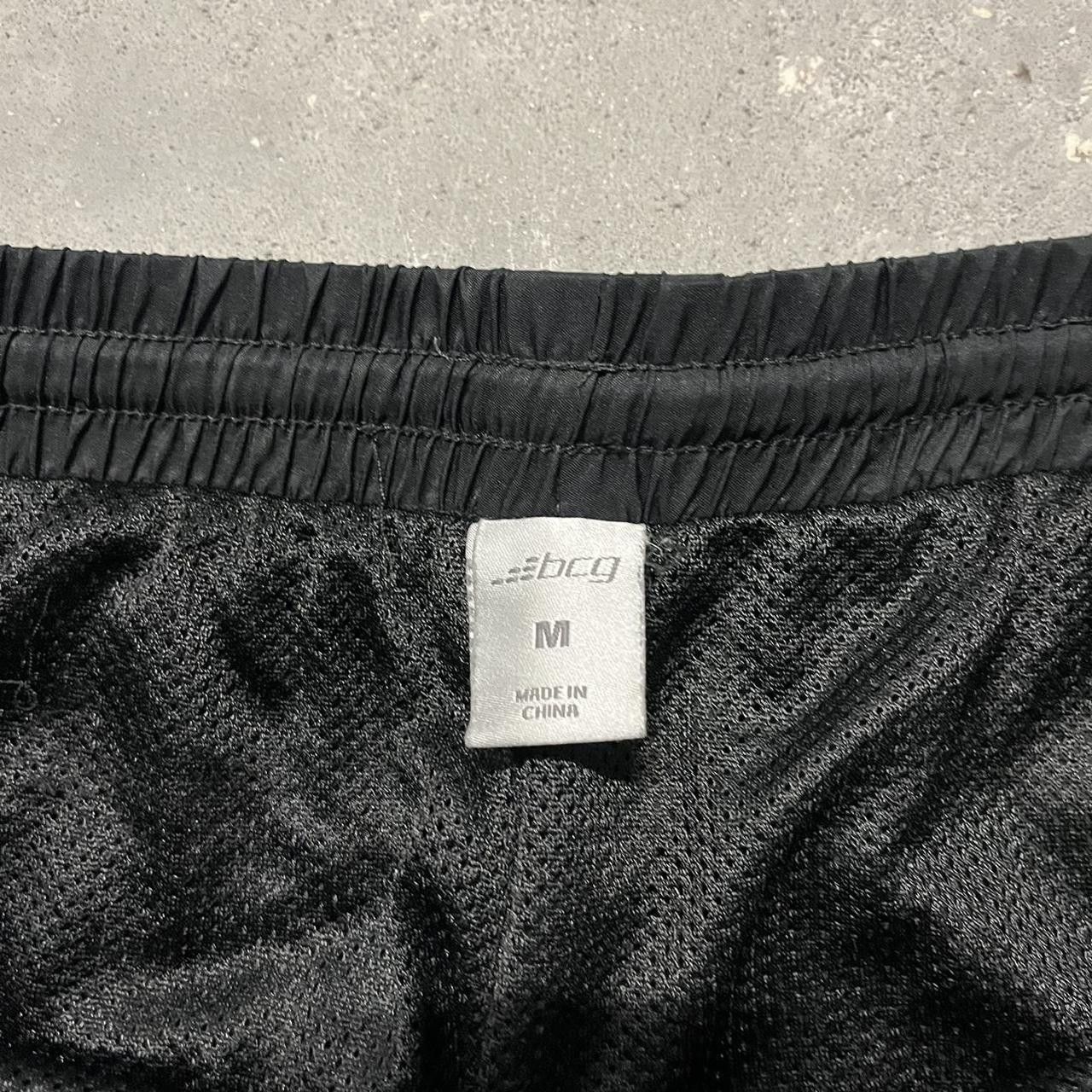 Japanese Brand × Vintage Vintage Y2K/2000s Black Striped Drill Essential Track Pants! Size US 32 / EU 48 - 8 Thumbnail