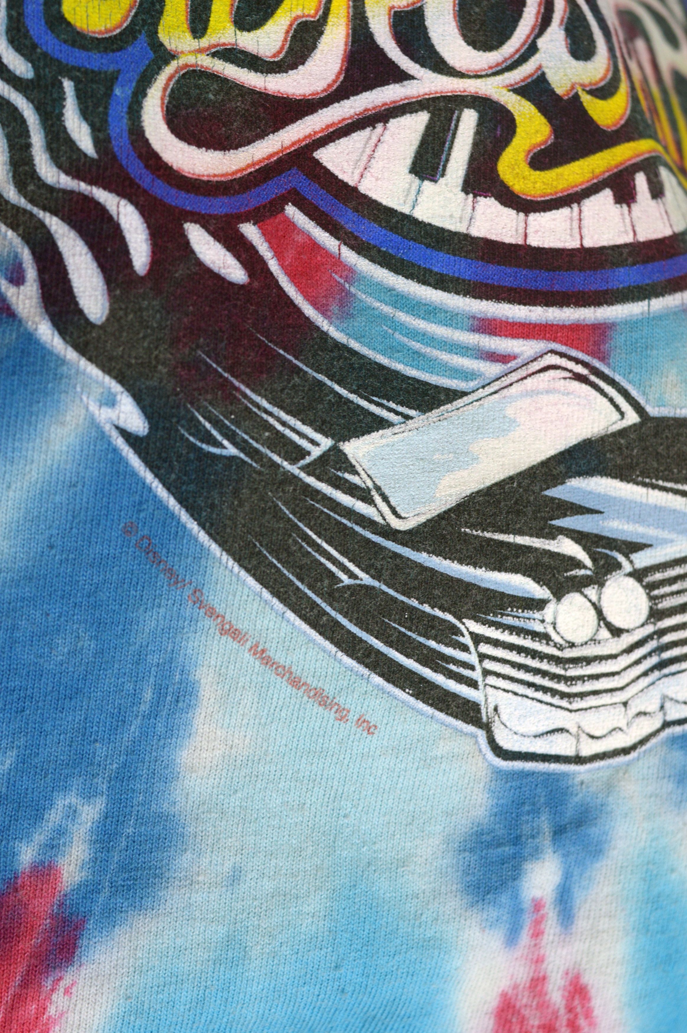 Aerosmith Rock n Roller Coaster Aerosmith Rock The World 90s Tie Dye Size US XL / EU 56 / 4 - 4 Thumbnail