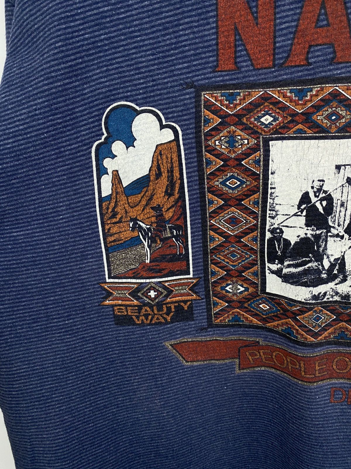 Native 🇺🇸 Vintage 90s Navajo Indian people NATIVE AMERICAN SELFPHOTO Size US XL / EU 56 / 4 - 8 Thumbnail
