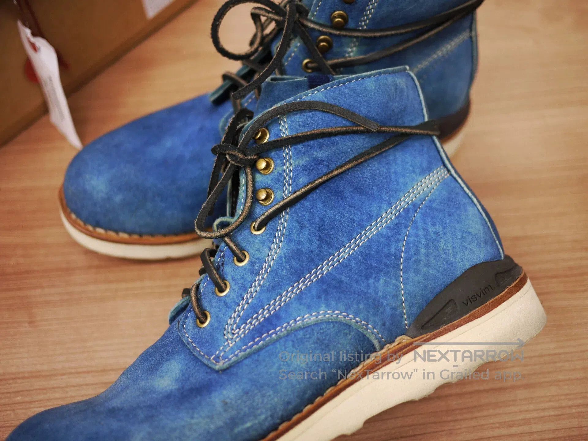 Visvim Visvim ICT Virgil Boots in Indigo. Size US 9 / EU 42 - 6 Thumbnail
