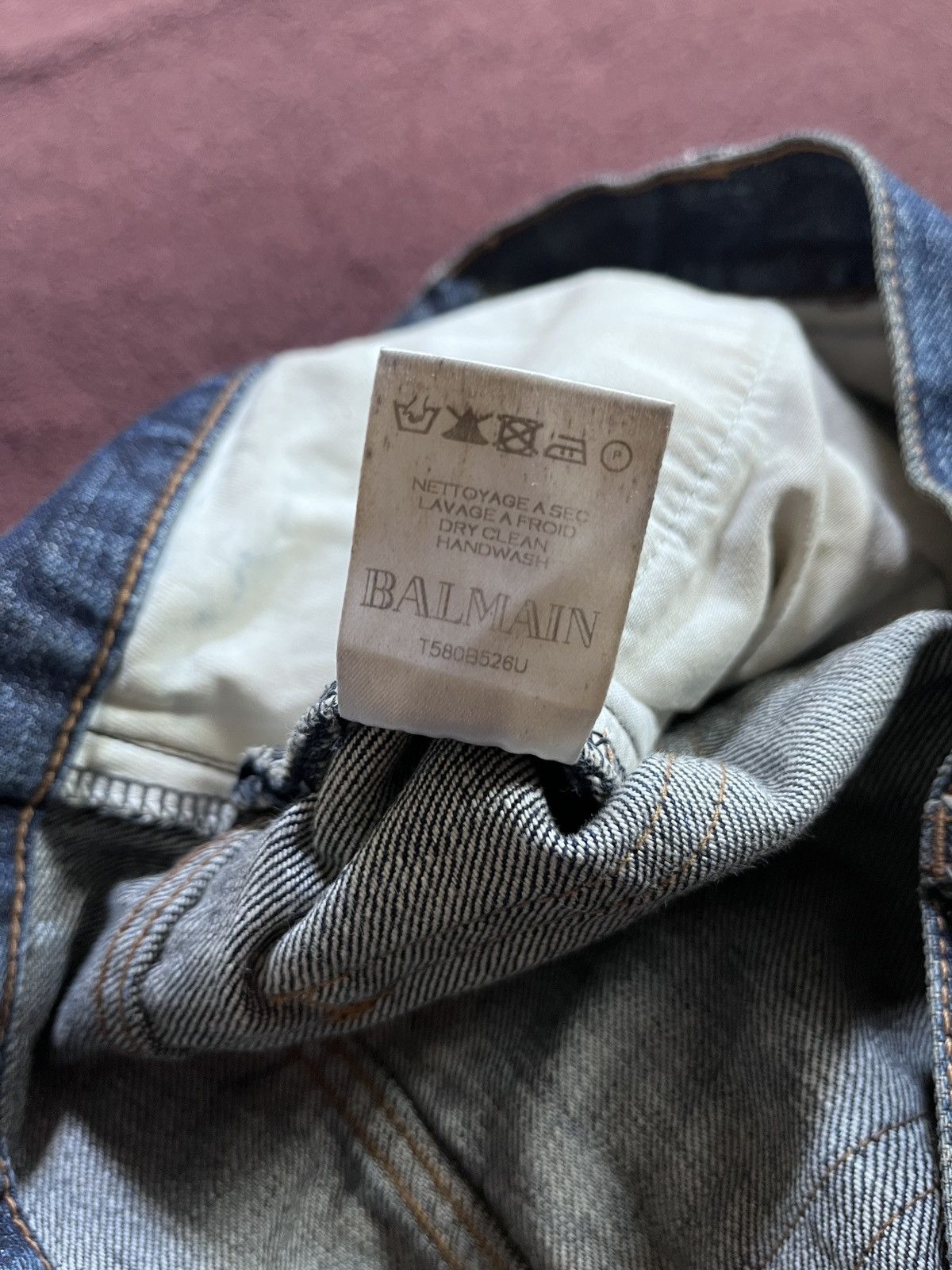 Balmain BALMAIN SKINNY JEANS Size US 30 / EU 46 - 10 Thumbnail