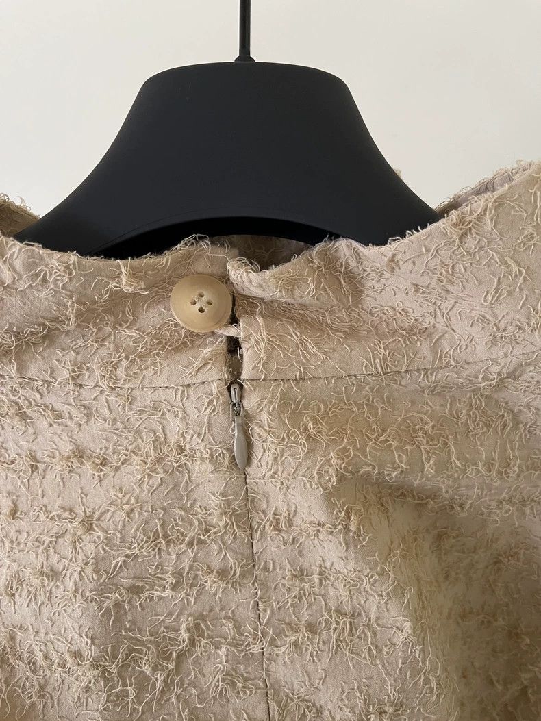 Issey Miyake Issey Miyake Beige dress Size M / US 6-8 / IT 42-44 - 6 Thumbnail