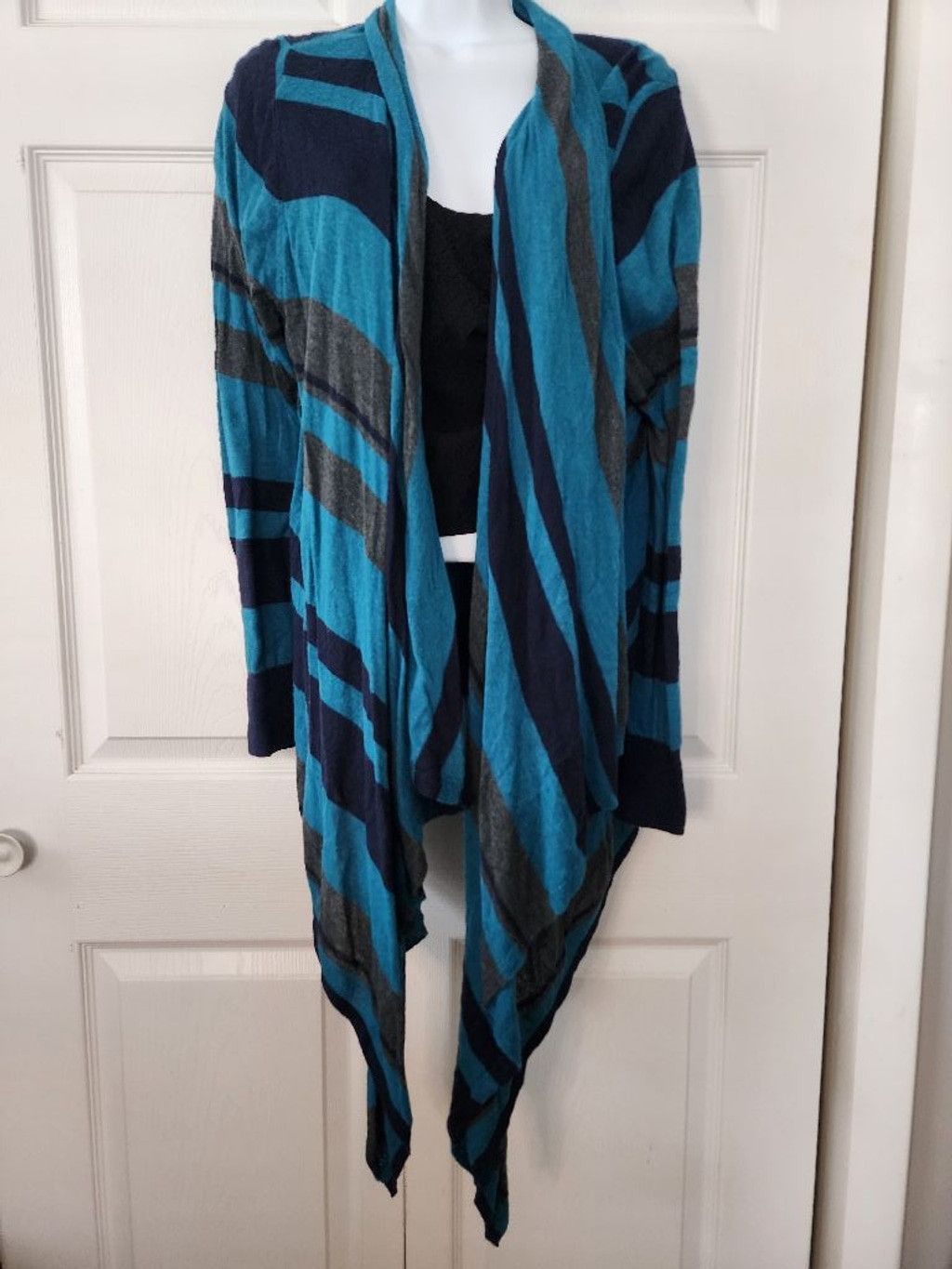 Other Women's Lane Bryant Cardigan, 22/24, Teal Size 3XL / US 20-22 - 2 Thumbnail