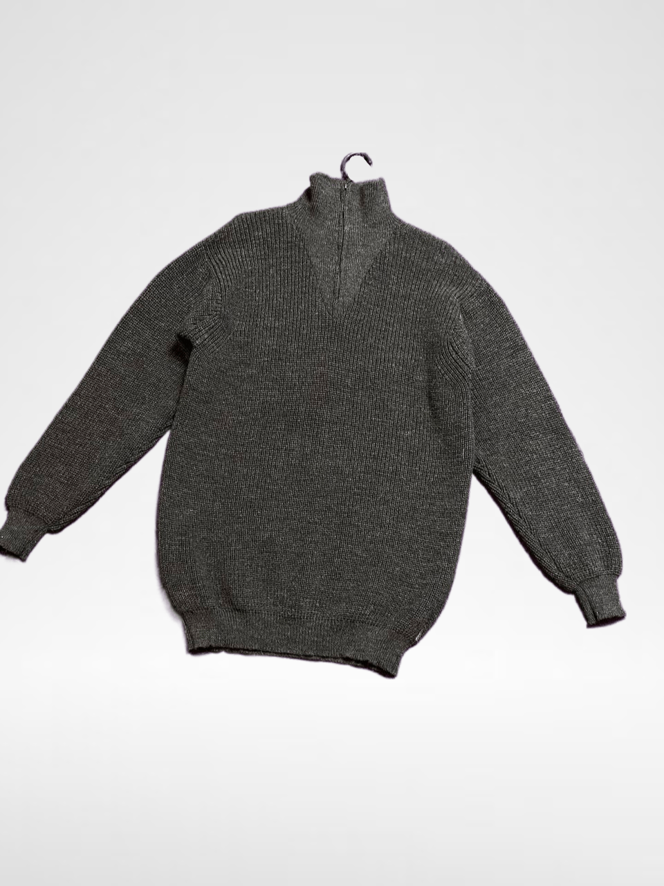 Barbour Wool Zip Sweatshirt Y2K Size XL Barbour Streetwear Size US XL / EU 56 / 4 - 1 Thumbnail