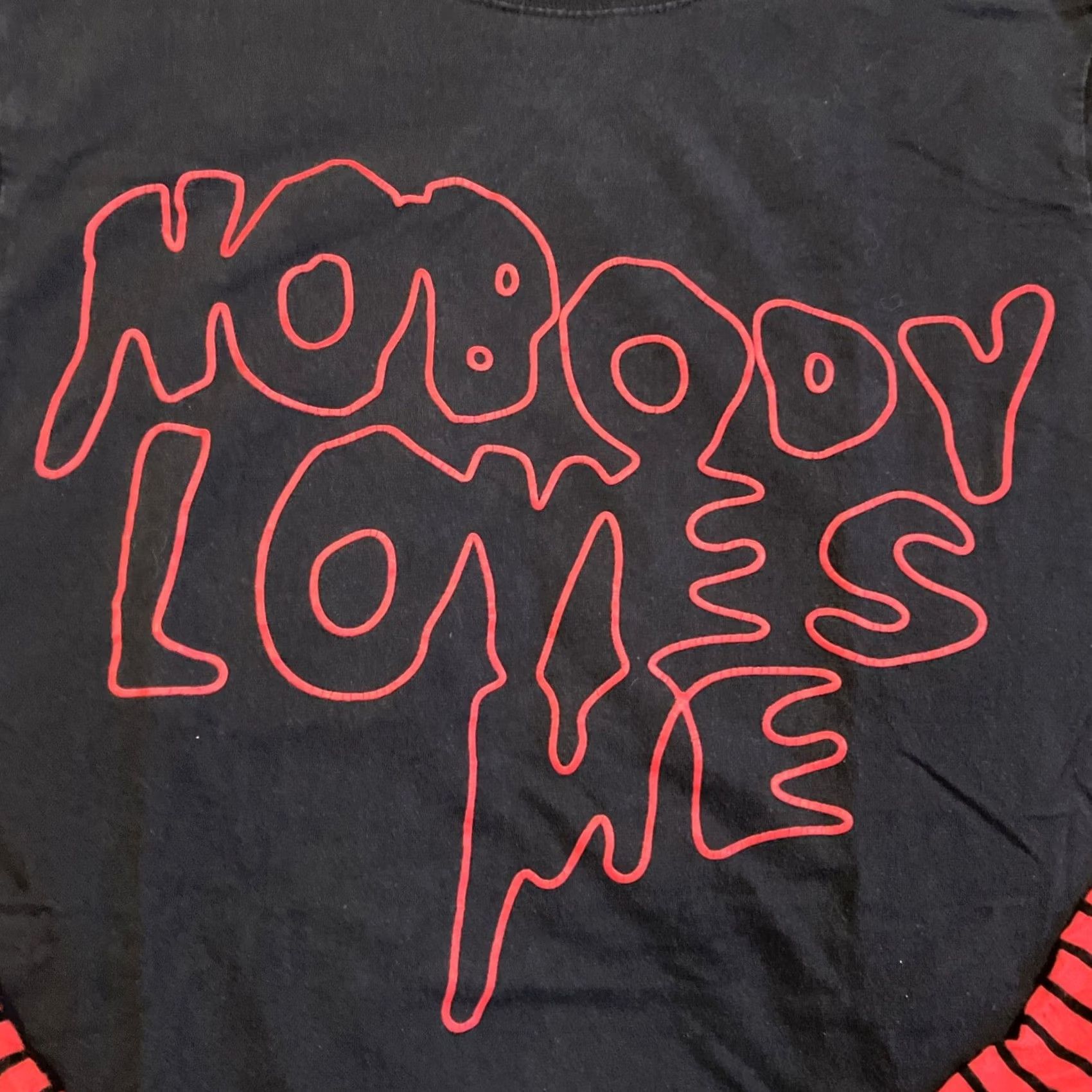 Vintage VINTAGE YUNGBLUD Nobody Loves Me T Shirt Long Sleeve Shirt Mens M Black Size US M / EU 48-50 / 2 - 2 Thumbnail