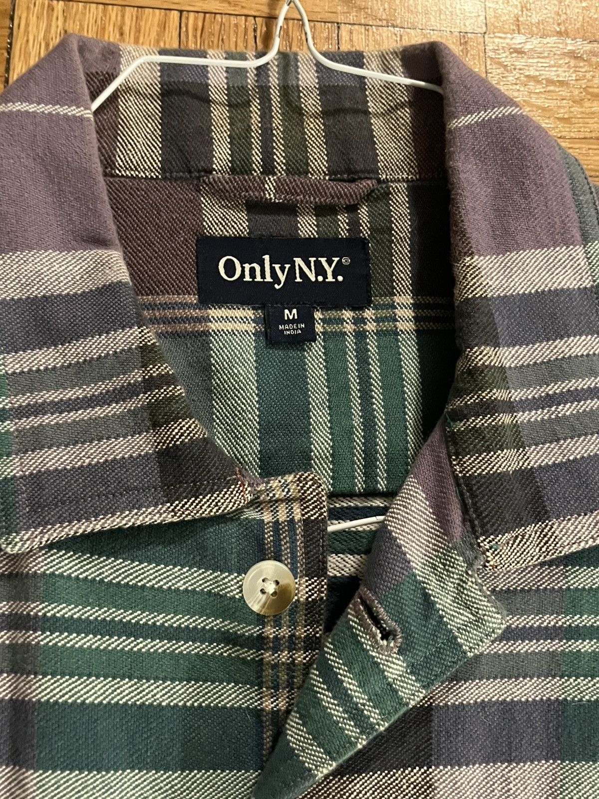 Only NY Only NY Plaid Shirt Jacket Size US M / EU 48-50 / 2 - 3 Thumbnail