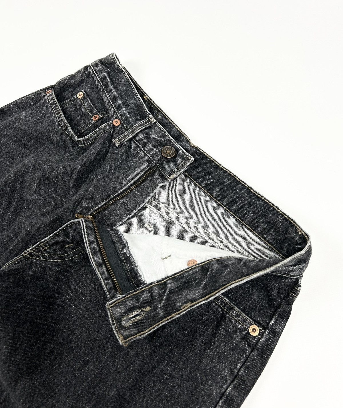 Levi's Vintage Clothing Rare Levis 616 Orange Tab Vintage Jeans Grey Denim Y2k Size US 31 - 7 Thumbnail