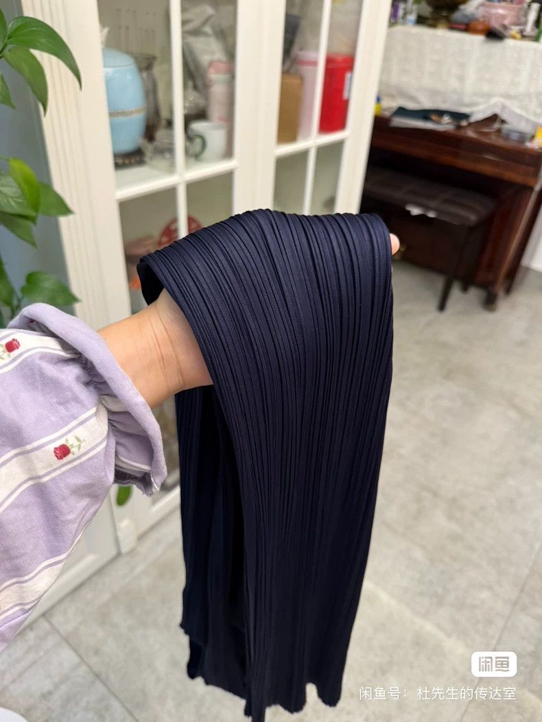 Issey Miyake Issey Miyake size:3 Colorful navy blue pleated dress Size M / US 6-8 / IT 42-44 - 7 Thumbnail