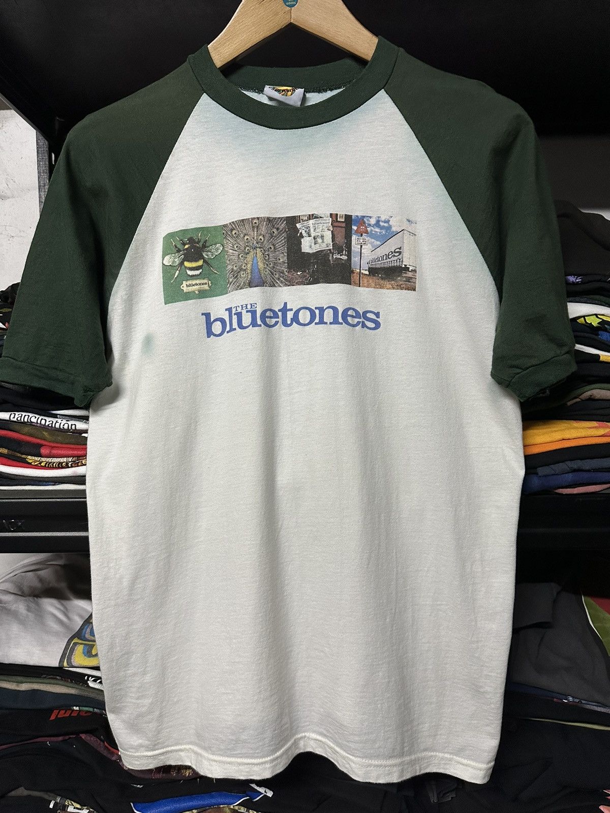 Band Tees Vintage 90s The Bluetones Promo Sun Faded Tee Size US M / EU 48-50 / 2 - 1 Thumbnail