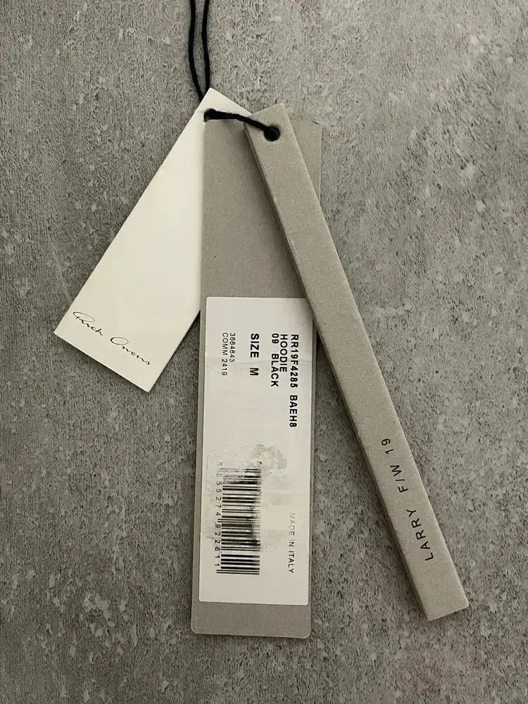 Other Rick Owens Mainline Patches Hoodie-2507 Size US M / EU 48-50 / 2 - 7 Thumbnail