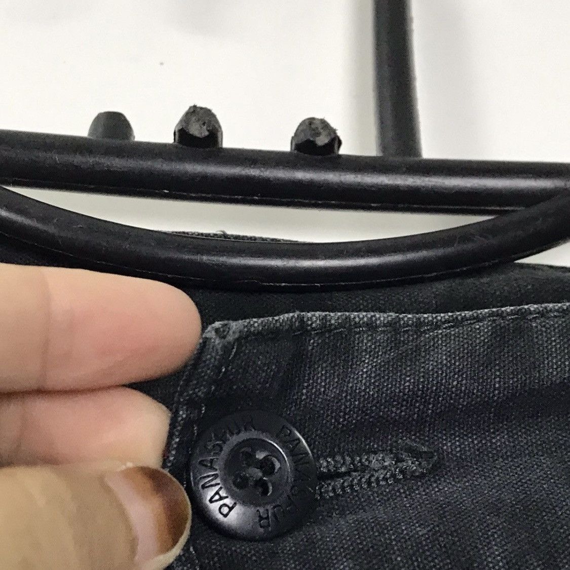Japanese Brand × Vintage Vintage Japanese Faded Black Cotton Cargo Pants 28x29 Size US 28 / EU 44 - 8 Thumbnail